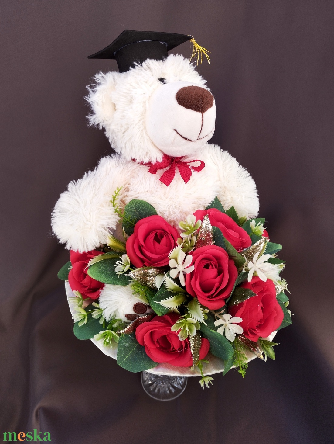 Macis ballagási csokor, örök csokor - otthon & életmód - dekoráció - virágdísz és tartó - csokor & virágdísz - Meska.hu