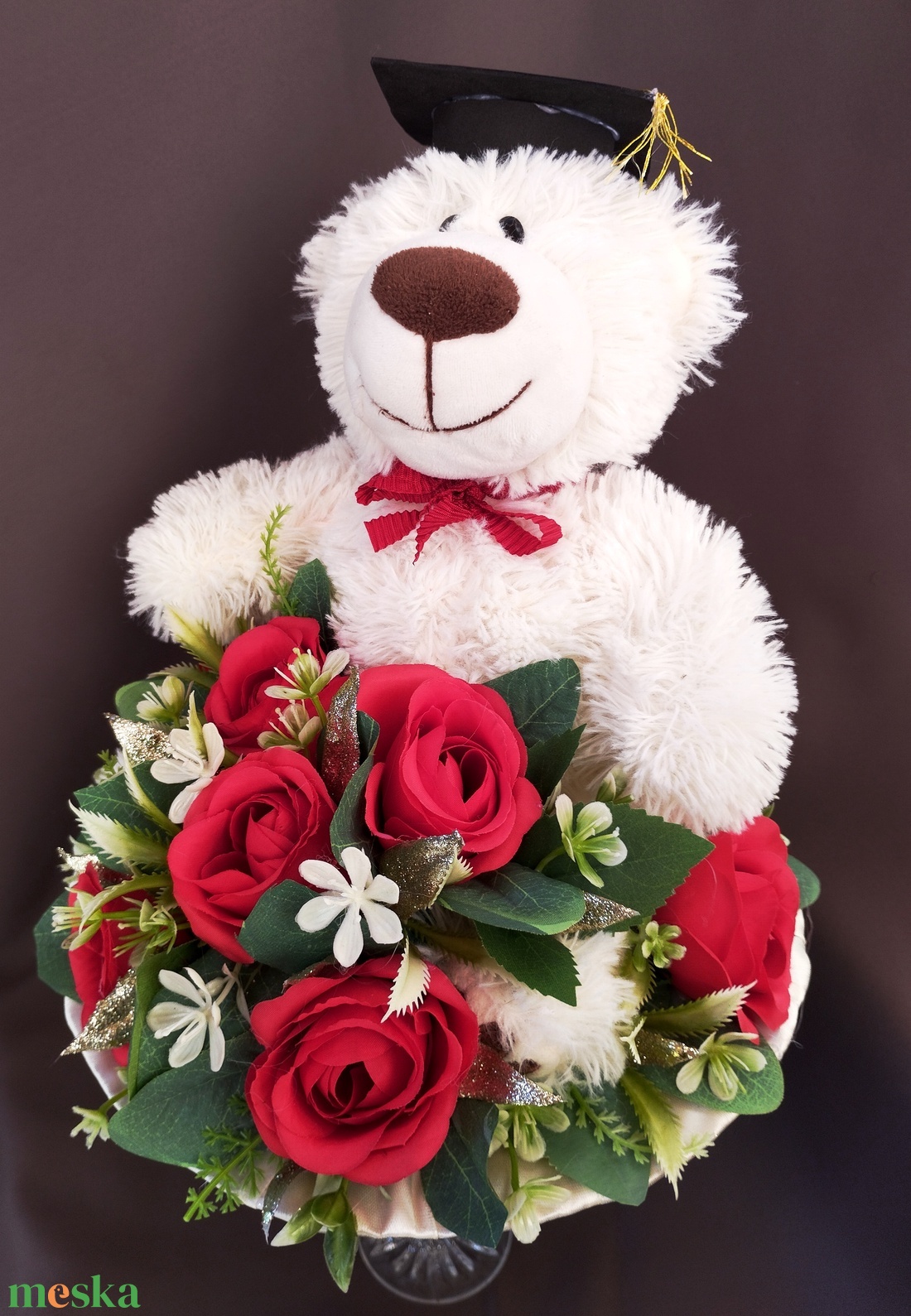 Macis ballagási csokor, örök csokor - otthon & életmód - dekoráció - virágdísz és tartó - csokor & virágdísz - Meska.hu