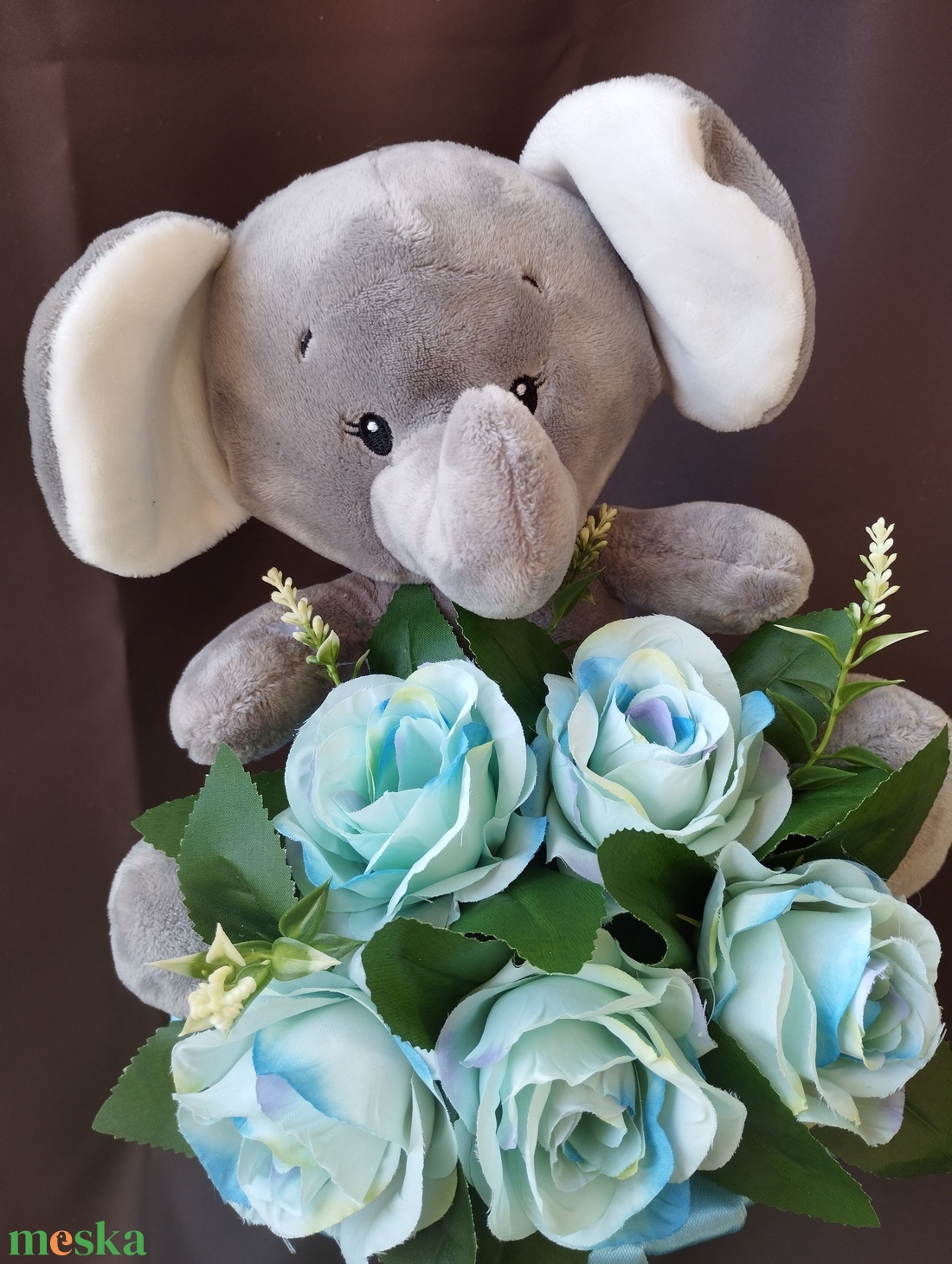 Elefántos ballagási csokor - otthon & életmód - dekoráció - virágdísz és tartó - csokor & virágdísz - Meska.hu