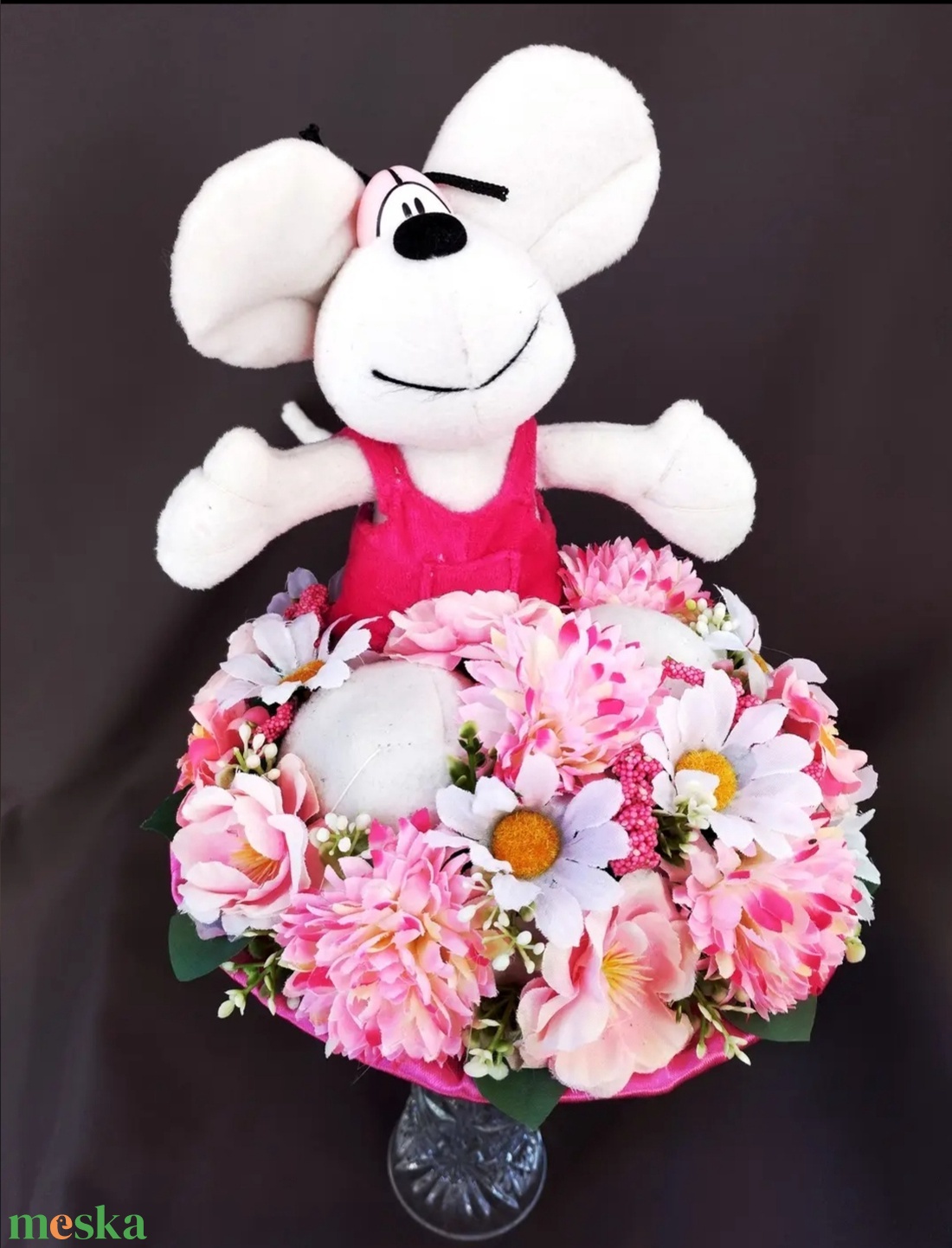 Egyedi Diddl eg�r Ballagási csokor - otthon & életmód - dekoráció - virágdísz és tartó - csokor & virágdísz - Meska.hu