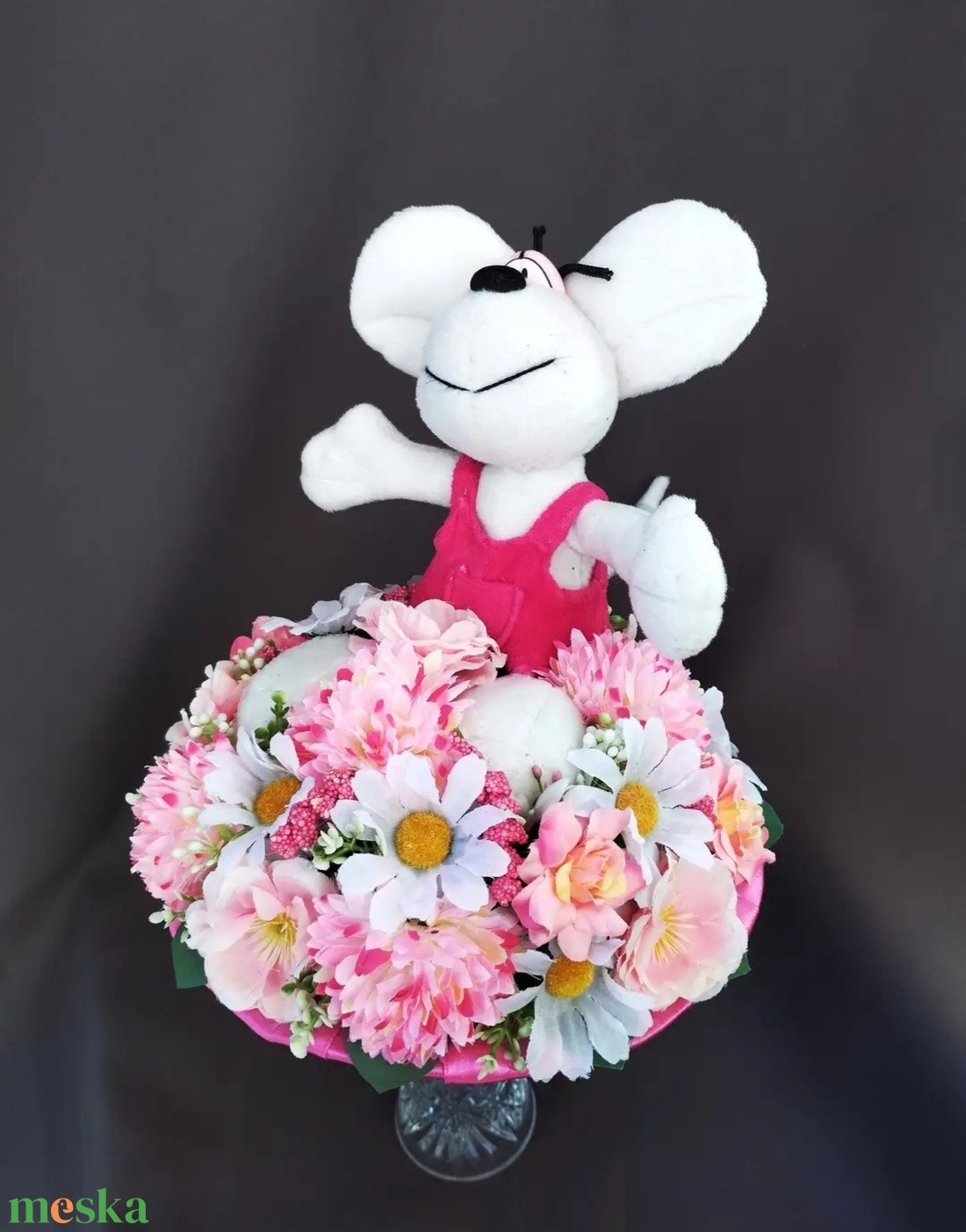 Egyedi Diddl eg�r Ballagási csokor - otthon & életmód - dekoráció - virágdísz és tartó - csokor & virágdísz - Meska.hu