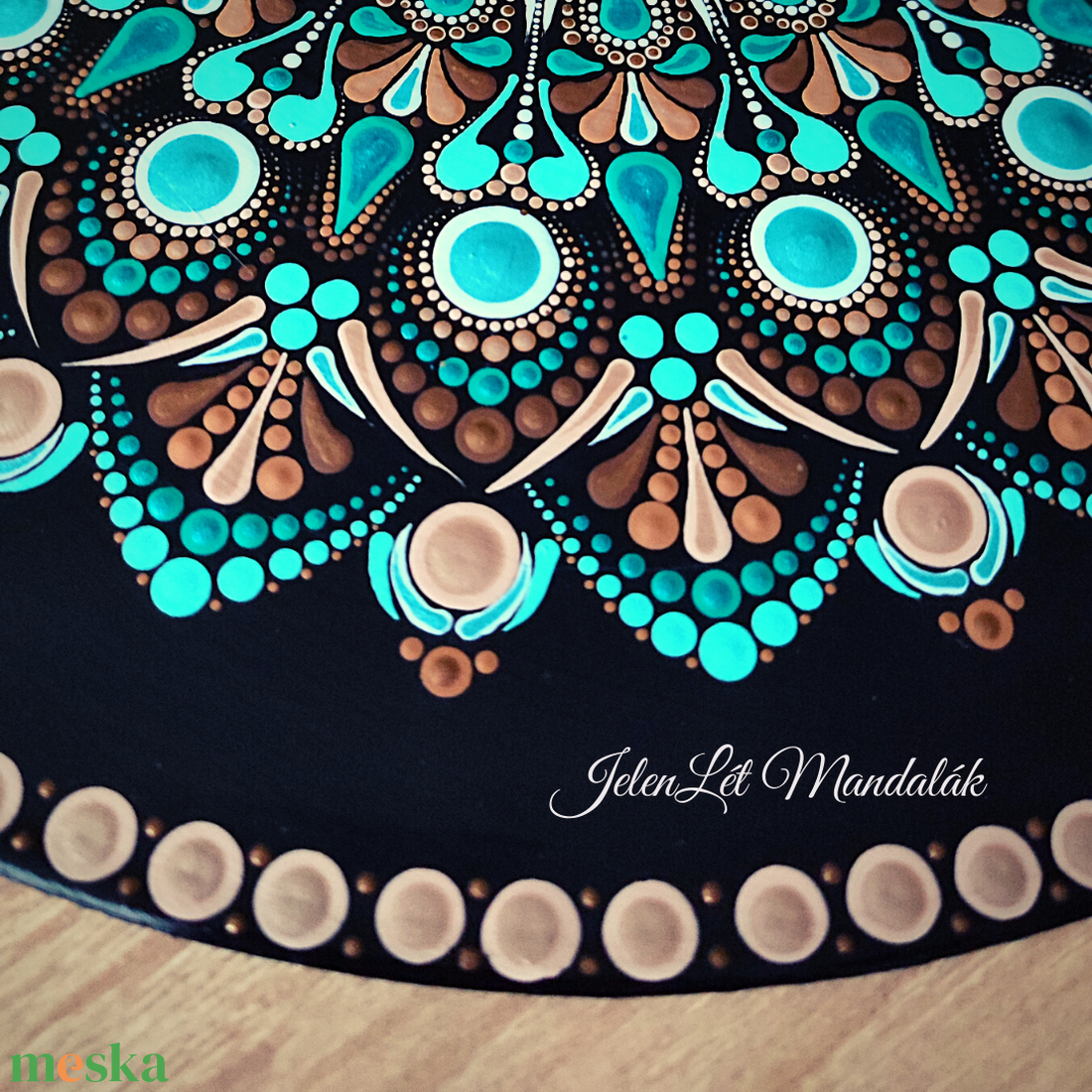 Egyedi kézzel festett újrahasznosított 30 cm átmérőjű bakelit hanglemez mandala - otthon & életmód - dekoráció - spiritualitás - mandala - Meska.hu Egyedi kézzel festett újrahasznosított 30 cm átmérőjű bakelit hanglemez mandala - otthon & életmód - dekoráció - spiritualitás - mandala - Meska.hu