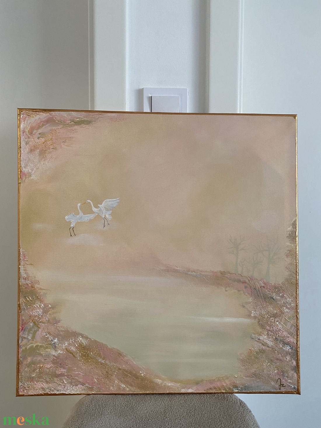 Pure Bond - művészet - festmény - olajfestmény - Meska.hu