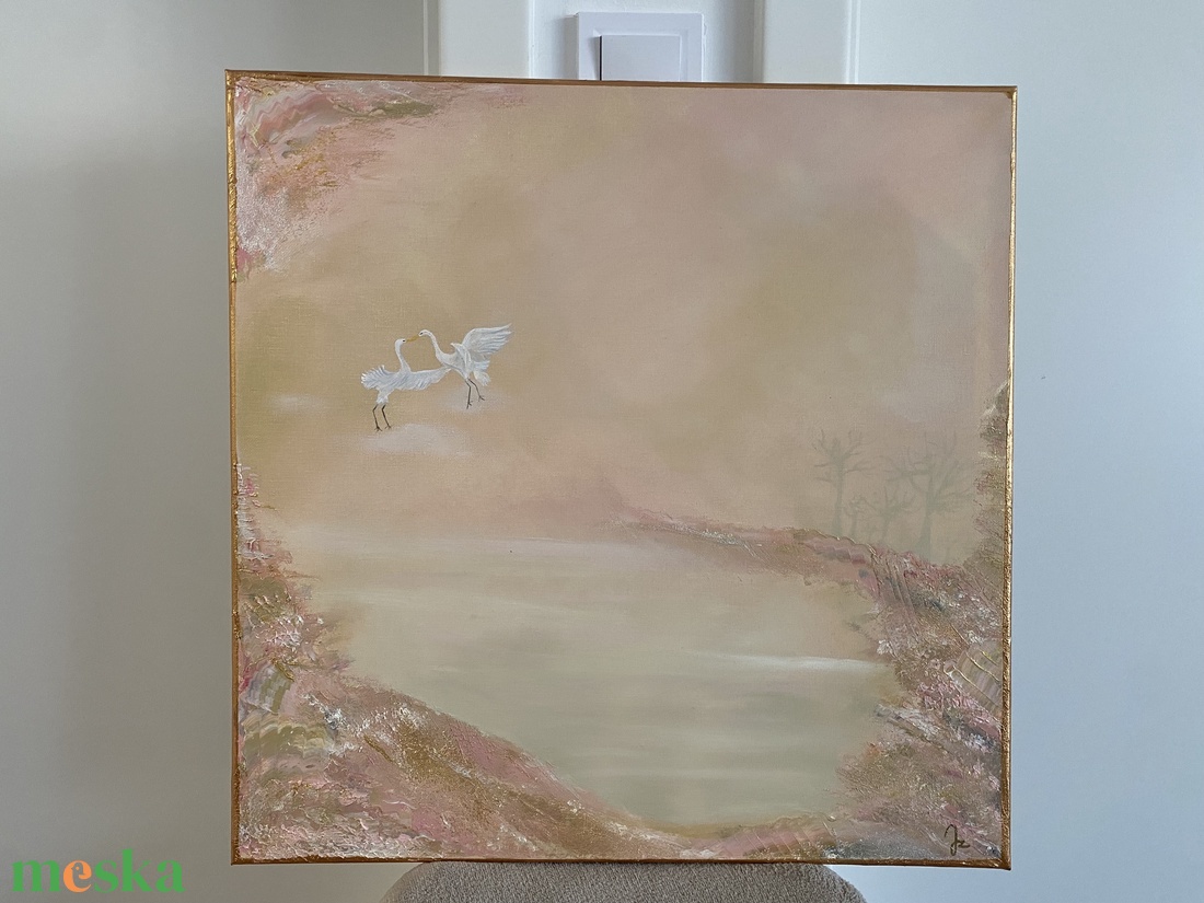 Pure Bond - művészet - festmény - olajfestmény - Meska.hu