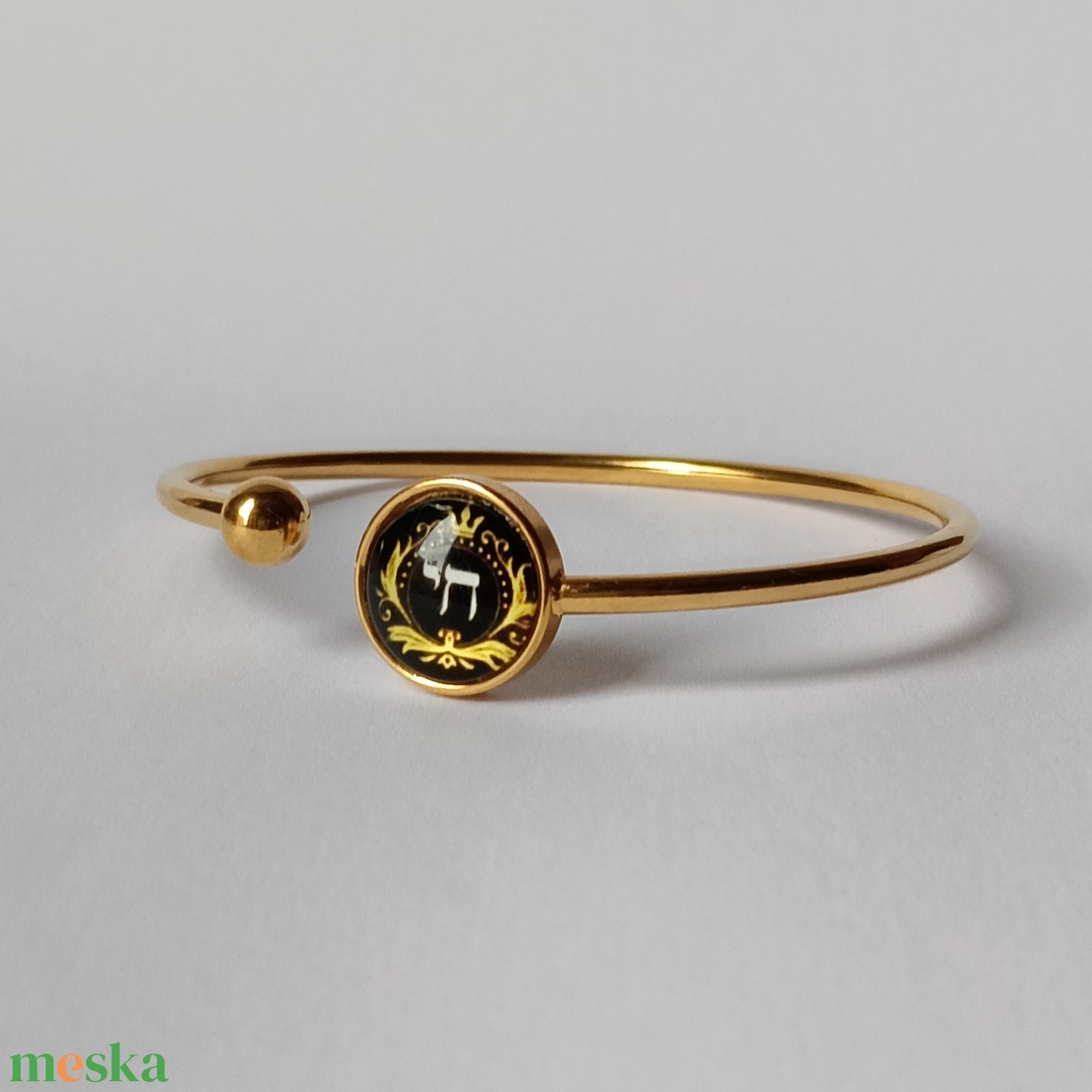 Royal Hai aranyozott judaika karperec - ékszer - karkötő - karperec - Meska.hu