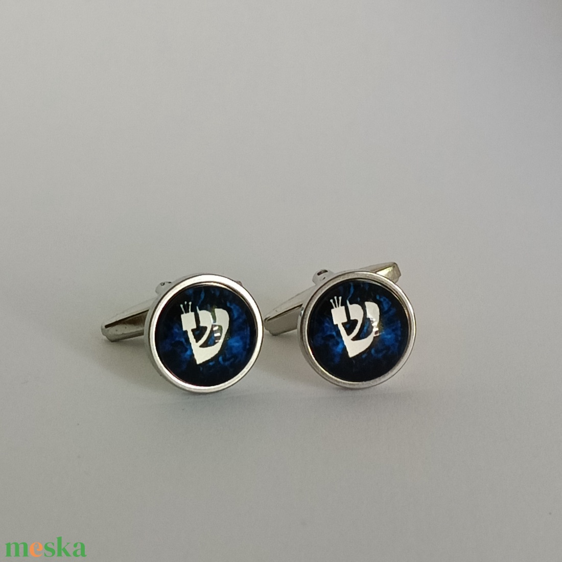 Jerusalem Chic � Üveglencsés férfi mandzsettagomb - ékszer - mandzsettagomb - Meska.hu