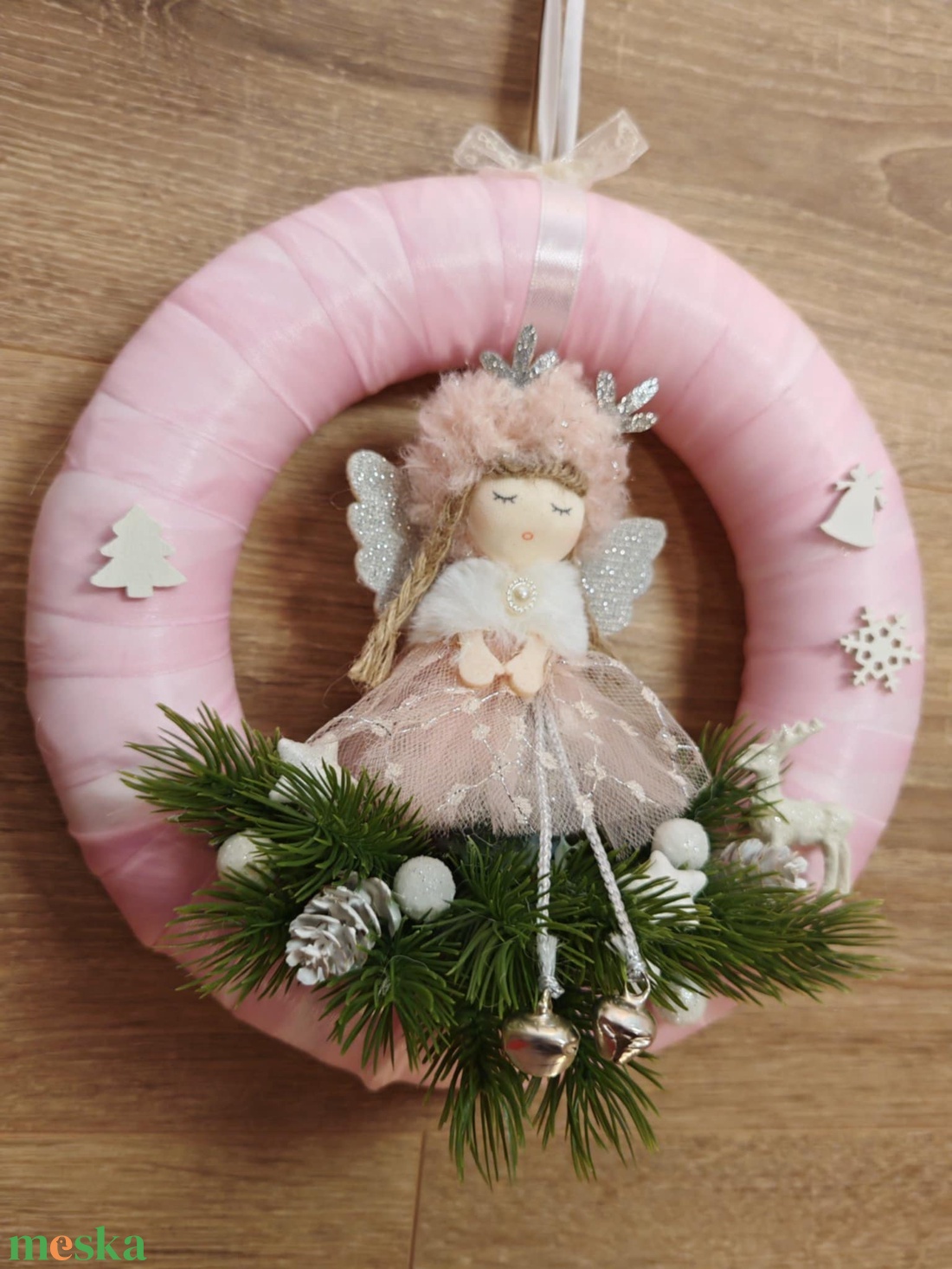 Karácsonyi ajtódísz - karácsony - adventi díszek - adventi ajtódísz - Meska.hu