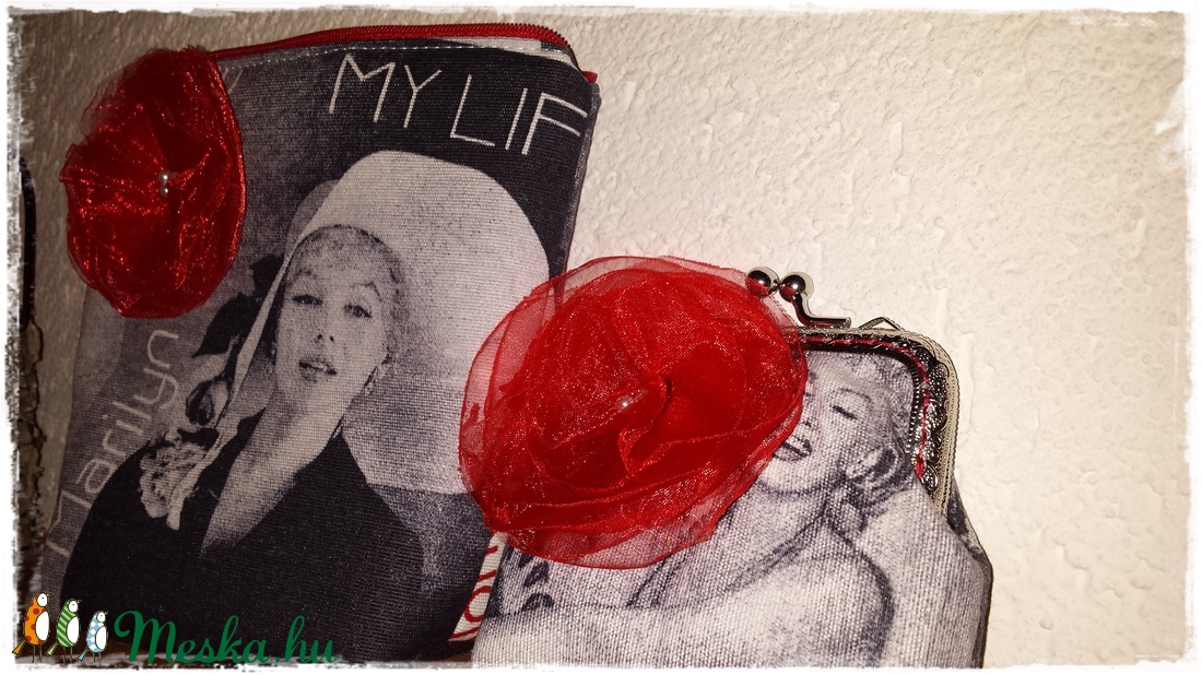 Marilyn Monroe pénztárca és neszesszer -  - Meska.hu