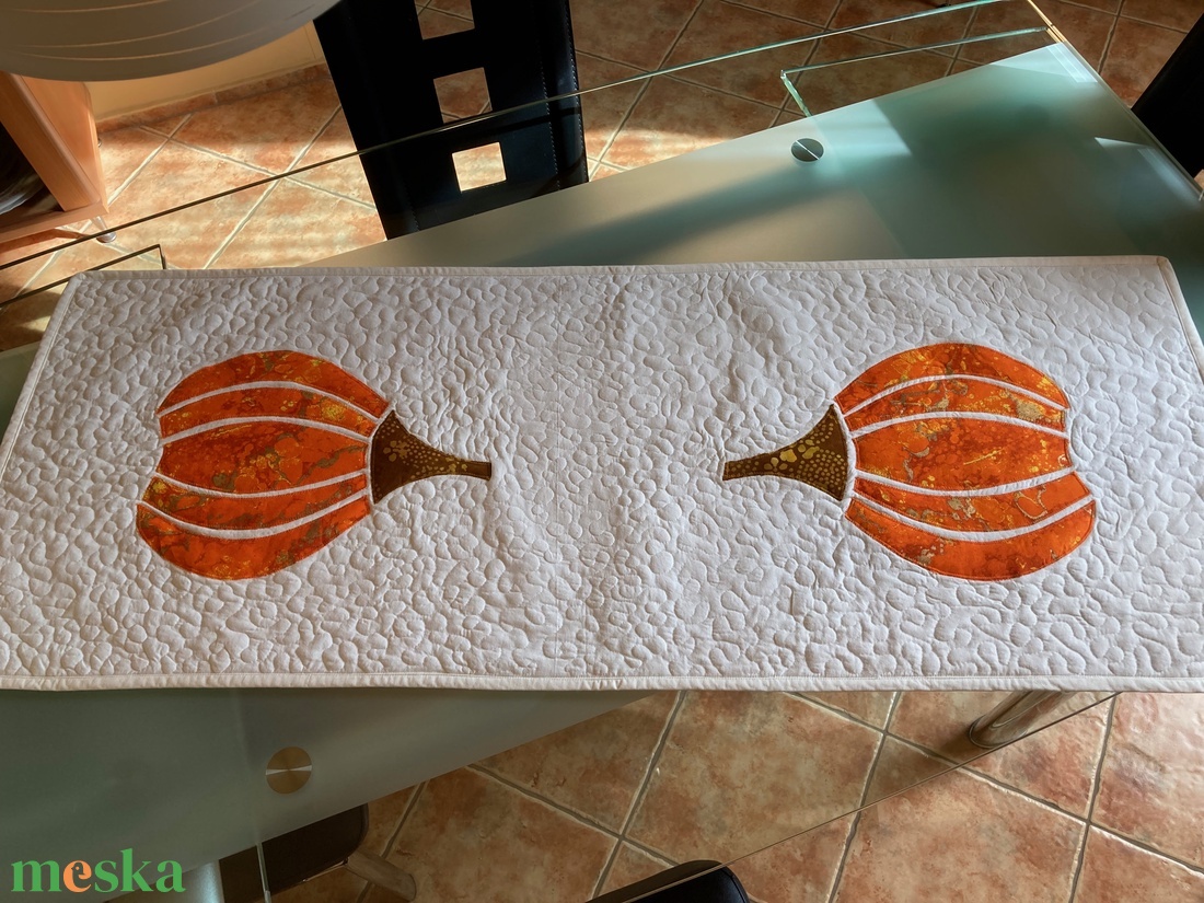 Őszi asztal terítő - otthon & életmód - konyhafelszerelés, tálalás - tálalás - terítő - Meska.hu