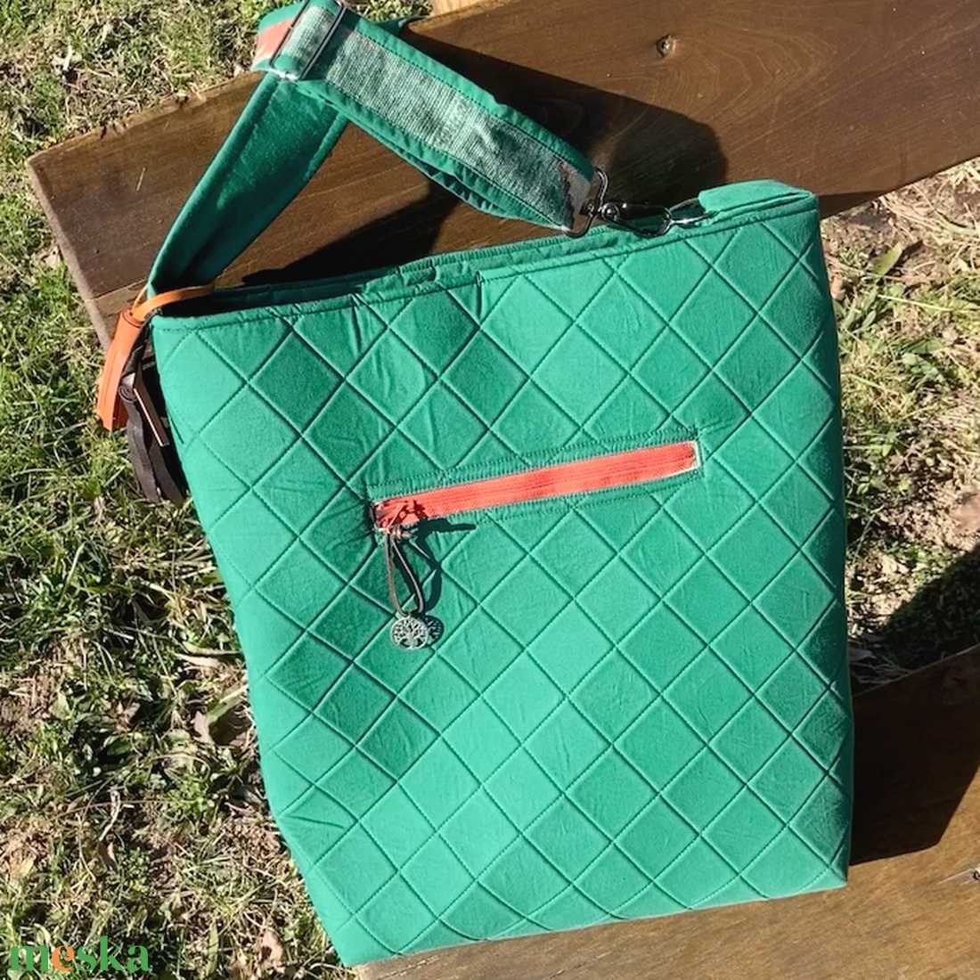 Válltáska, oldaltáska, átvetős táska - táska & tok - bevásárlás & shopper táska - shopper, textiltáska, szatyor - Meska.hu