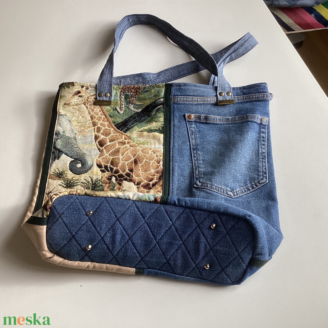 Táska, bevásárlótáska, válltáska - táska & tok - bevásárlás & shopper táska - shopper, textiltáska, szatyor - Meska.hu