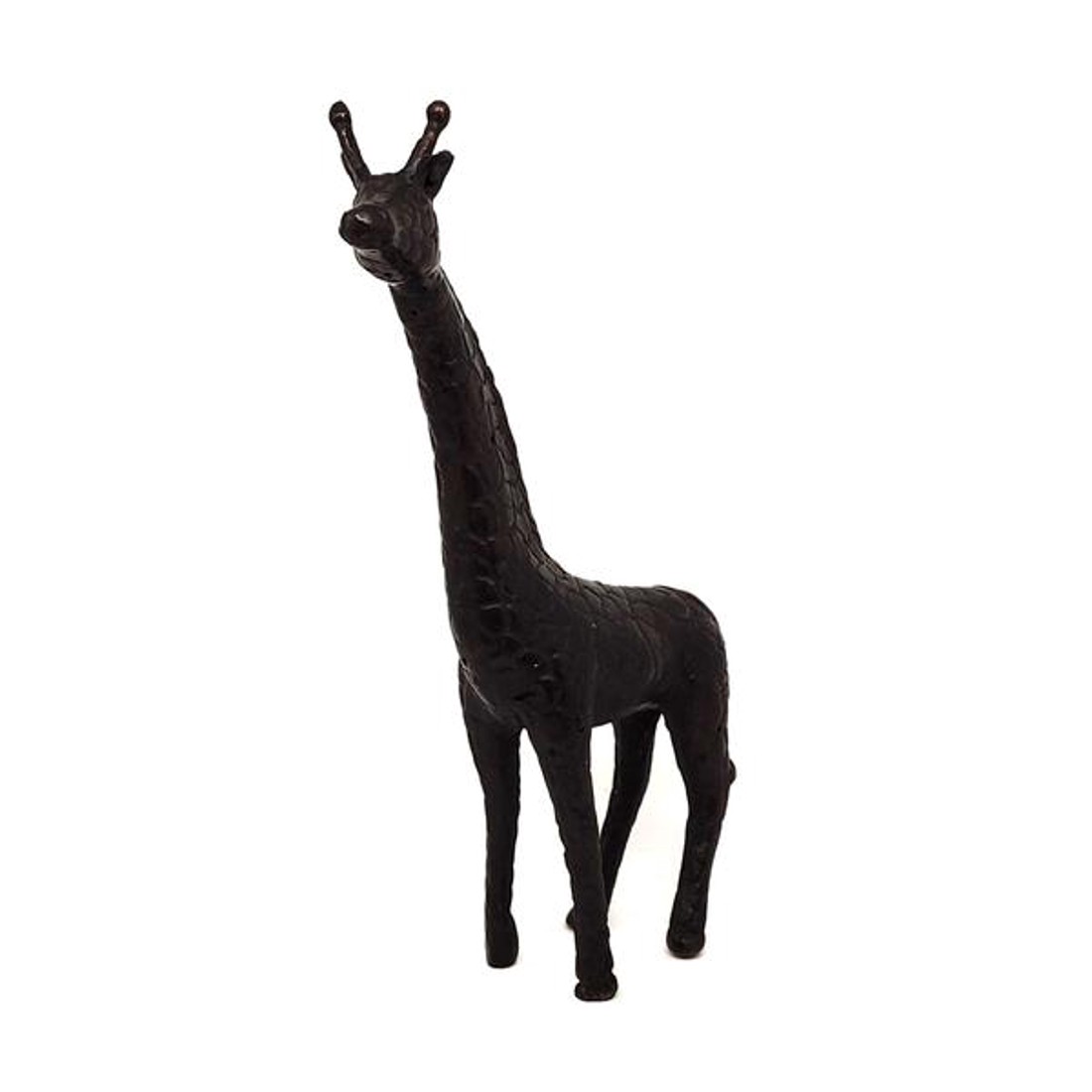 Réz figura zsiráf fekete görbe 4x14cm - otthon & életmód - dekoráció - dísztárgy - Meska.hu