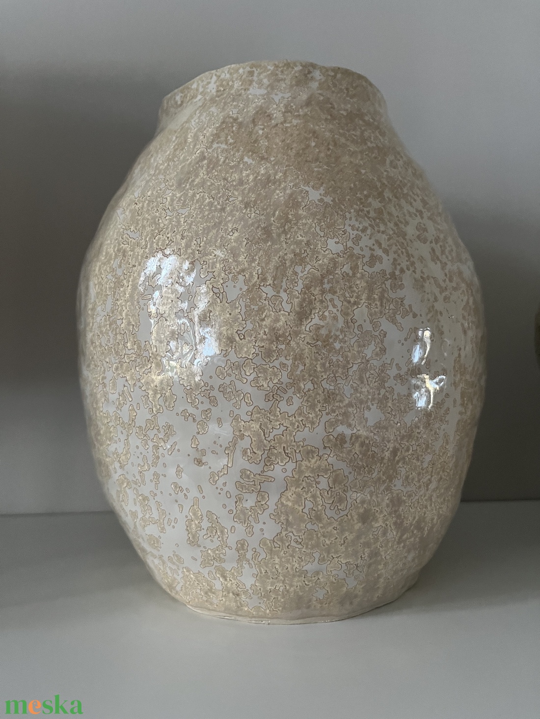 Kerámia váza - otthon & életmód - virágdekoráció - virágtartó - váza - Meska.hu