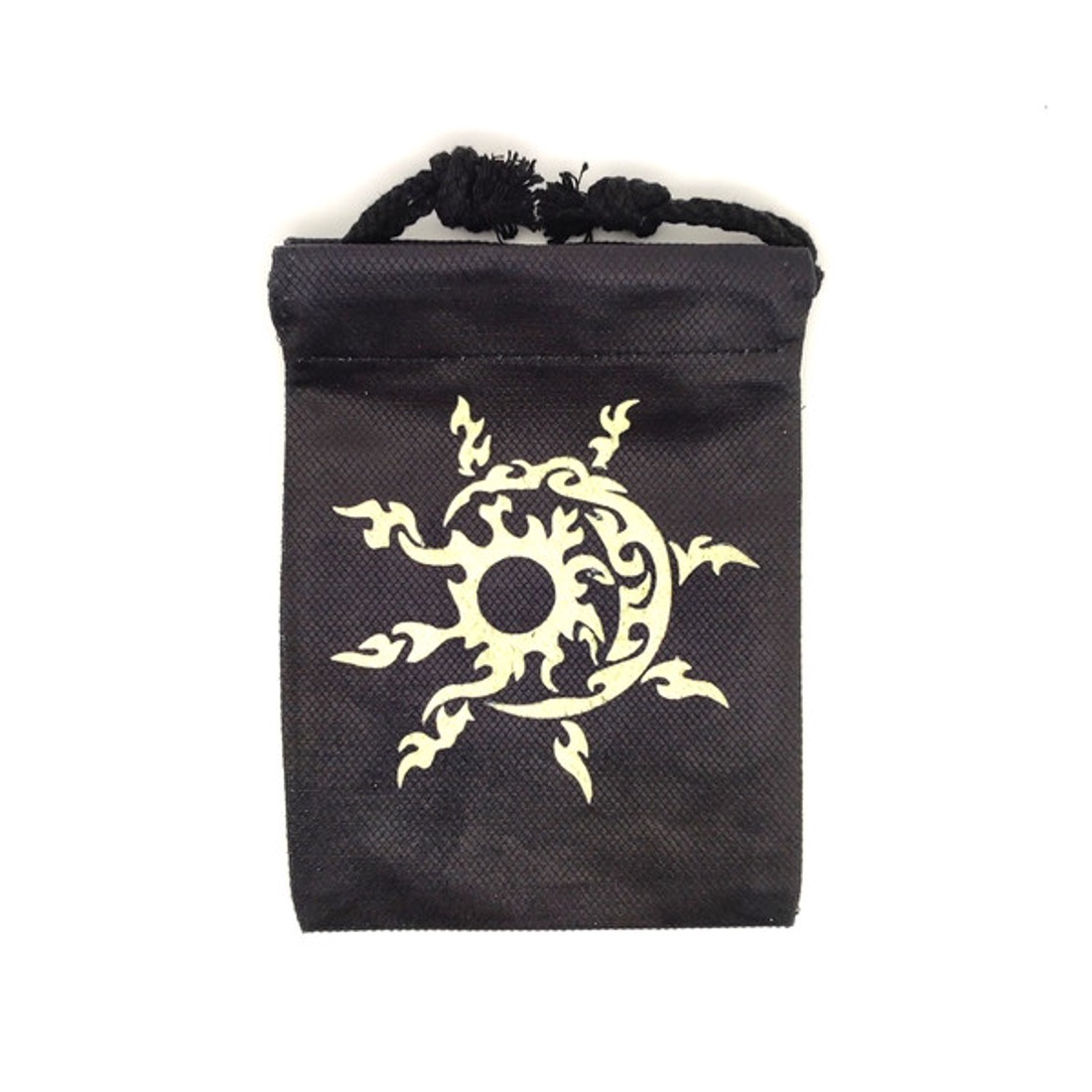 Ezüst napkorong mintás szütyő � textil ajándéktasak 13x18 cm - otthon & életmód - papír, írószer - ajándékozás kellékei - ajándékzsák, csomagolás - Meska.hu