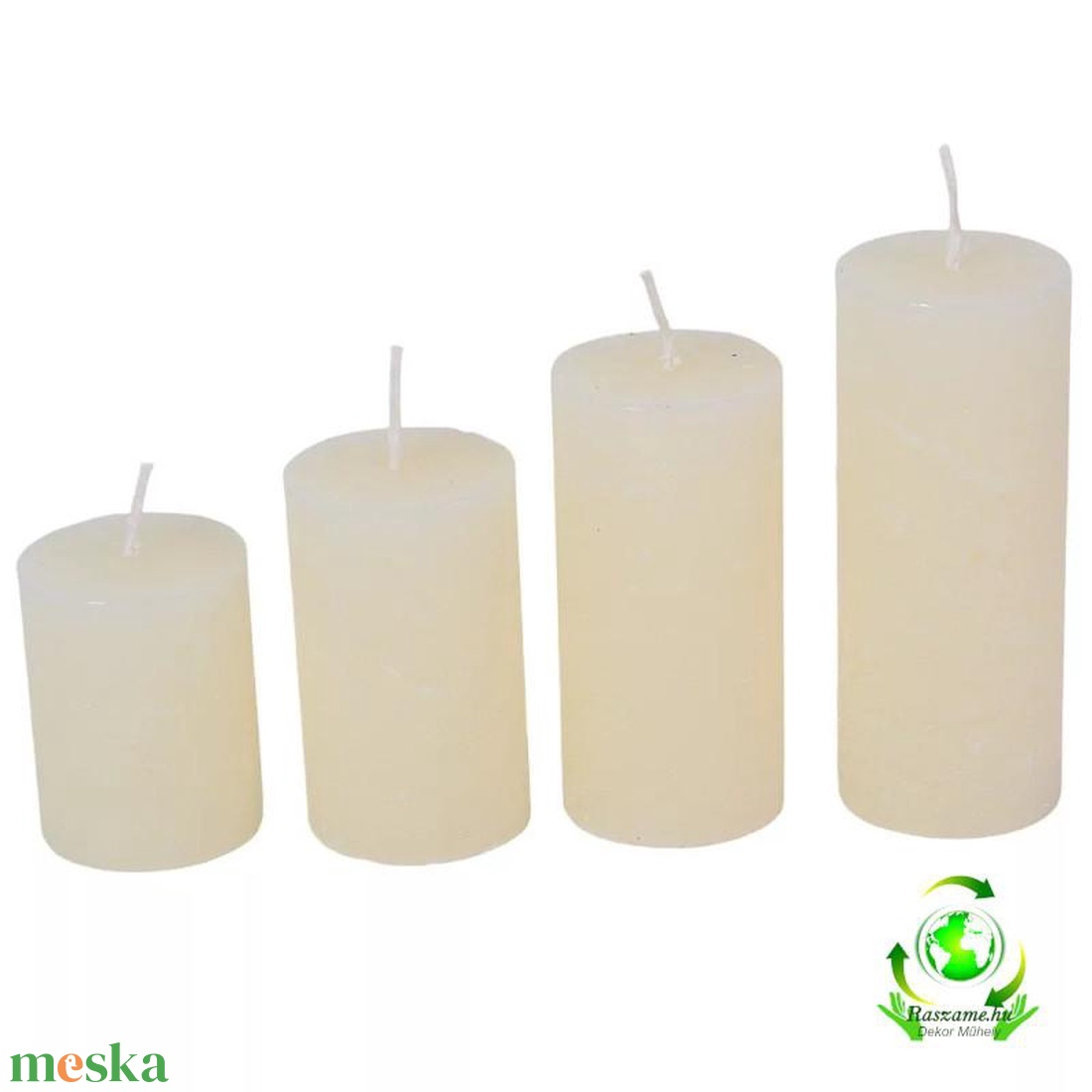 Rusztikus 40 mm lépcsős gyertya szett - ivory - kellékek & szerszámok - dekorációs kellékek - dekorációs gyertya - Meska.hu Rusztikus 40 mm lépcsős gyertya szett - ivory - kellékek & szerszámok - dekorációs kellékek - dekorációs gyertya - Meska.hu