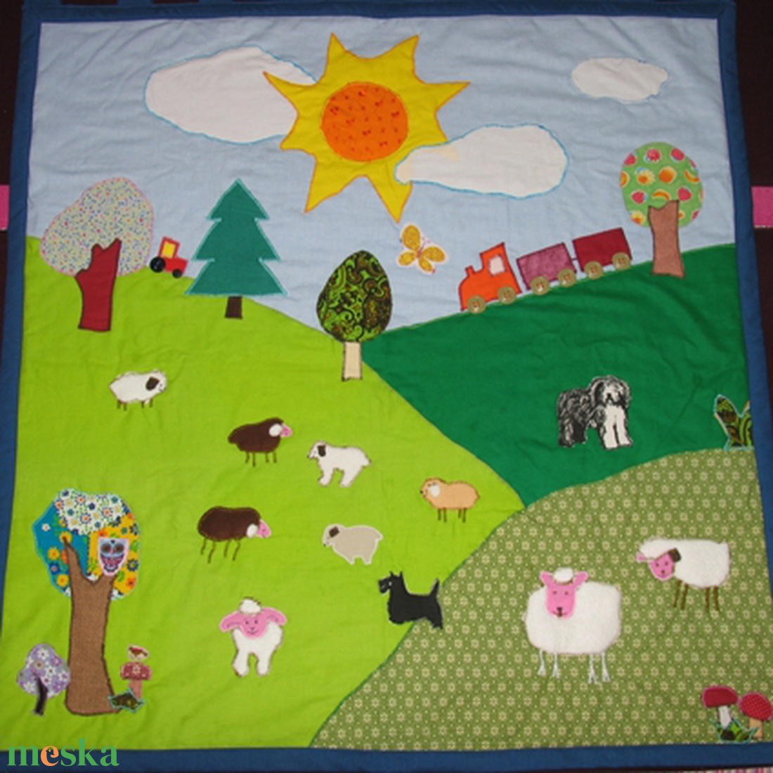 gyermekfalvédő patchwork technikával - otthon & életmód - babaszoba, gyerekszoba - falvédő gyerekszobába - Meska.hu gyermekfalvédő patchwork technikával - otthon & életmód - babaszoba, gyerekszoba - falvédő gyerekszobába - Meska.hu