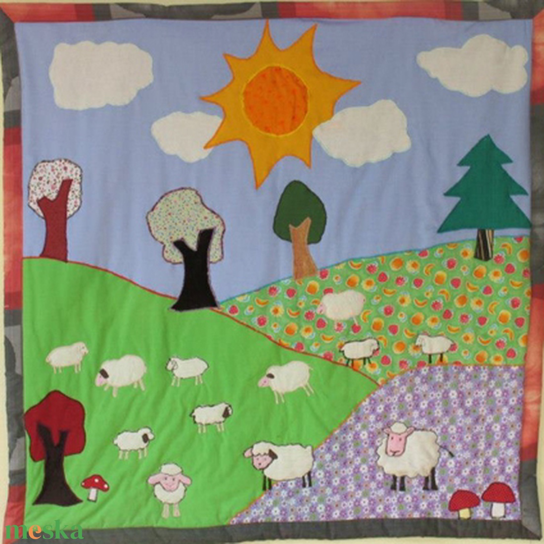 gyermekfalvédő patchwork technikával - otthon & életmód - babaszoba, gyerekszoba - falvédő gyerekszobába - Meska.hu gyermekfalvédő patchwork technikával - otthon & életmód - babaszoba, gyerekszoba - falvédő gyerekszobába - Meska.hu
