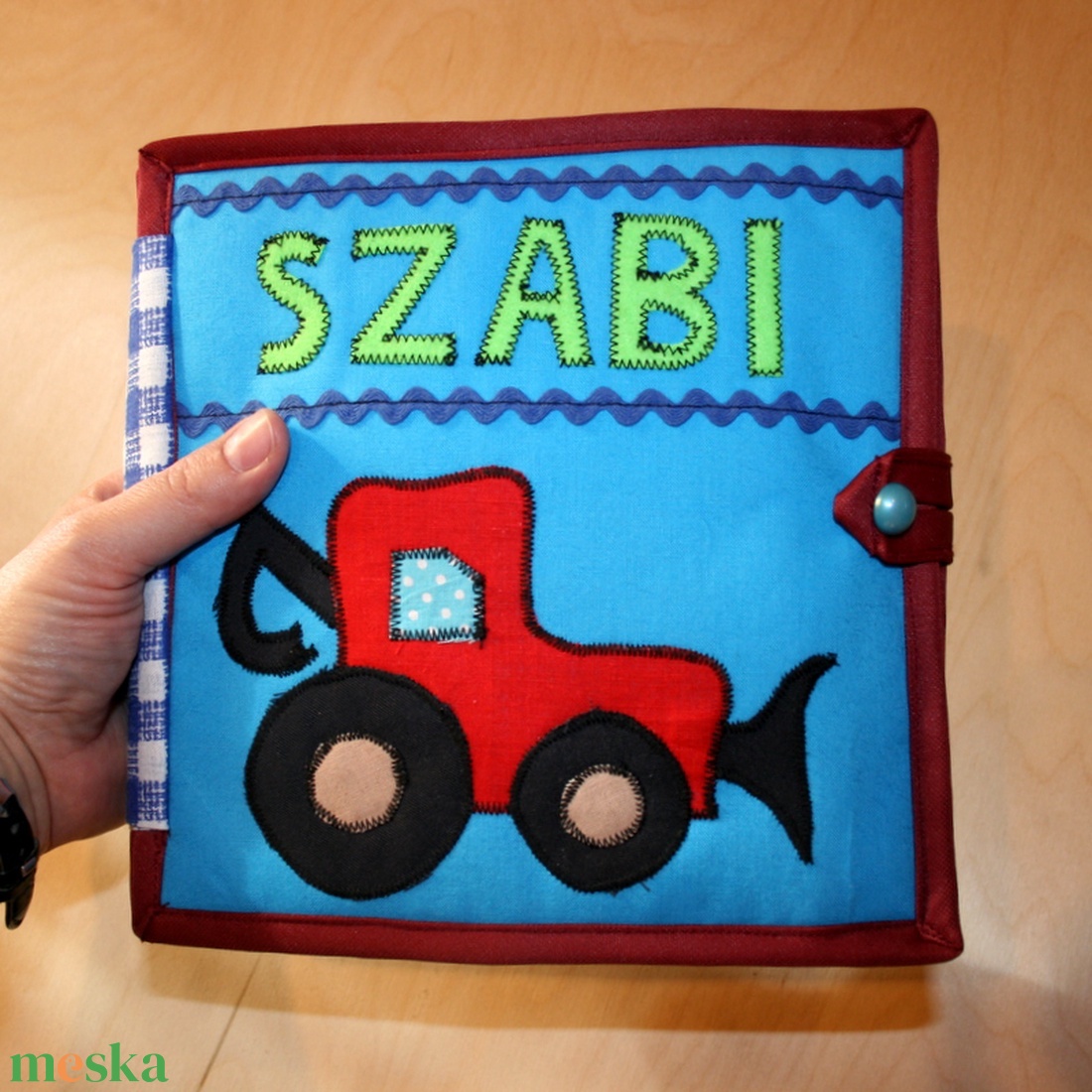 Névre szóló textil foglalkoztató könyv - játék & sport - textilkönyv & babakönyv - Meska.hu Névre szóló textil foglalkoztató könyv - játék & sport - textilkönyv & babakönyv - Meska.hu