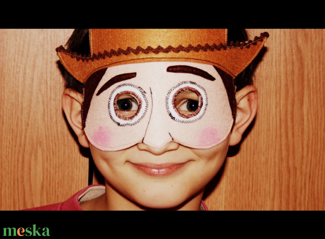 Toy story Woody álarc filcből - ruha & divat - jelmez & álarc - álarc - Meska.hu Toy story Woody álarc filcből - ruha & divat - jelmez & álarc - álarc - Meska.hu