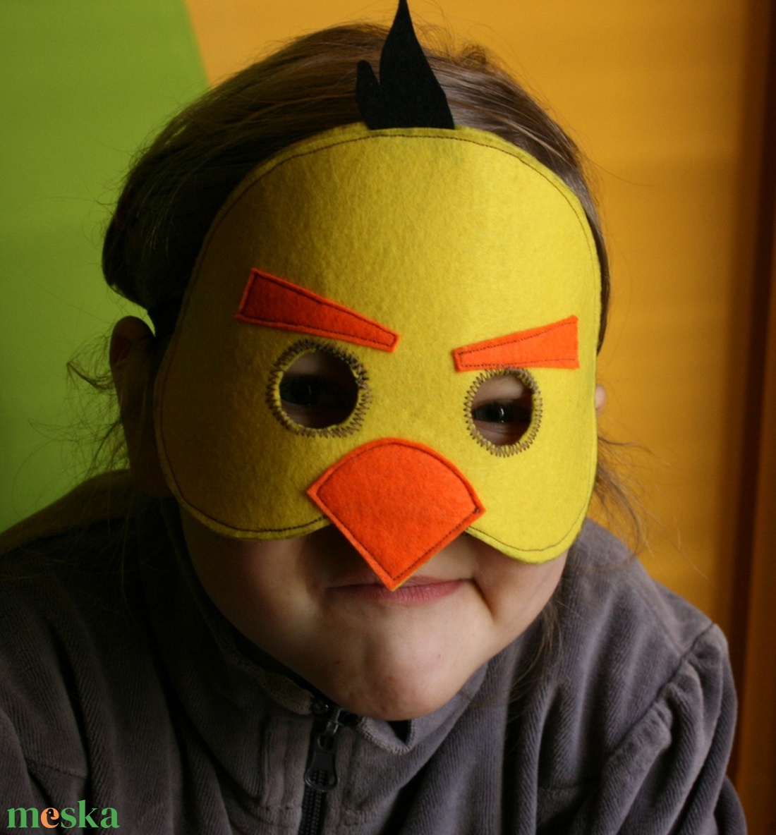 sárga angry birds álarc filcből - ruha & divat - jelmez & álarc - álarc - Meska.hu sárga angry birds álarc filcből - ruha & divat - jelmez & álarc - álarc - Meska.hu