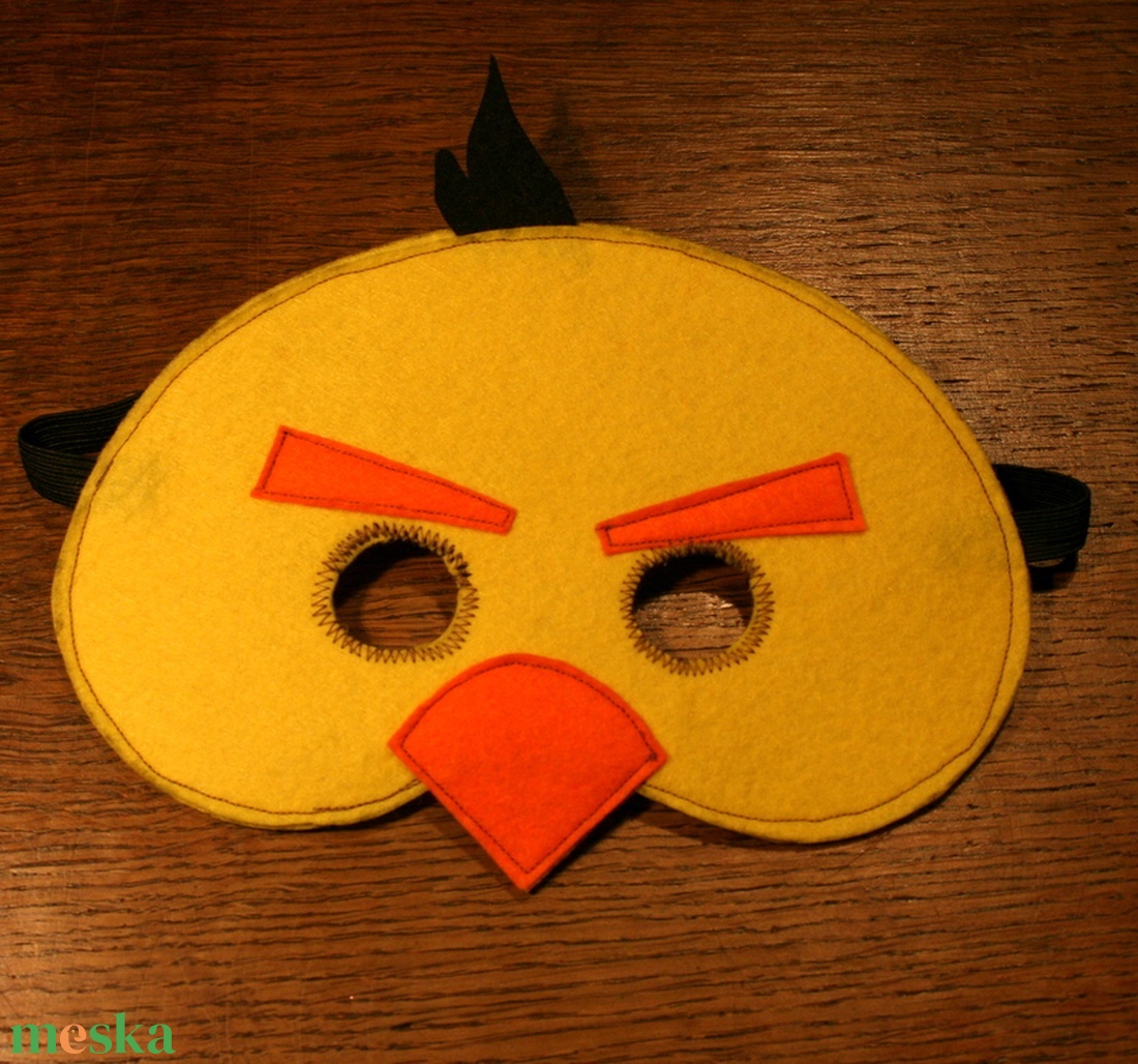 sárga angry birds álarc filcből - ruha & divat - jelmez & álarc - álarc - Meska.hu sárga angry birds álarc filcből - ruha & divat - jelmez & álarc - álarc - Meska.hu