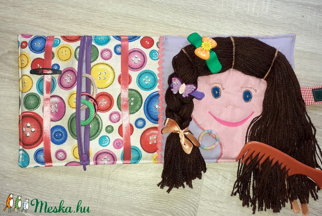 fodrászos csat tartó játék és tároló egyben - játék & sport - Meska.hu