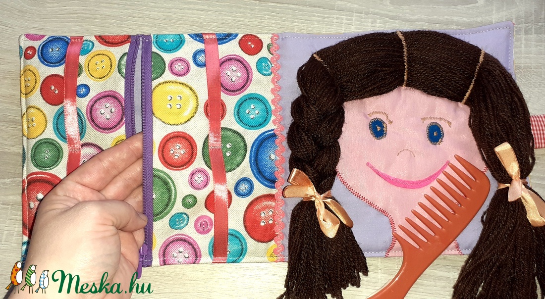 fodrászos csat tartó játék és tároló egyben - játék & sport - Meska.hu