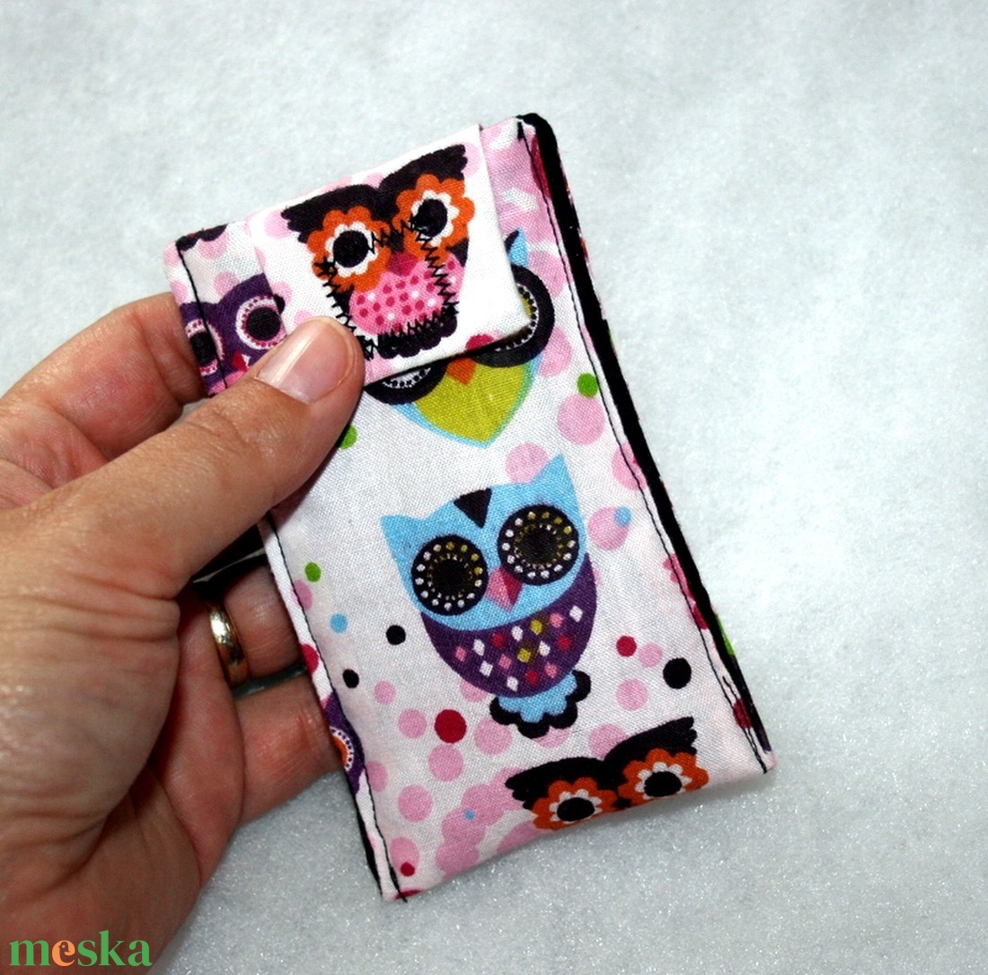 baglyos pendrive  tartó - táska & tok - ebook & tablet tok - Meska.hu