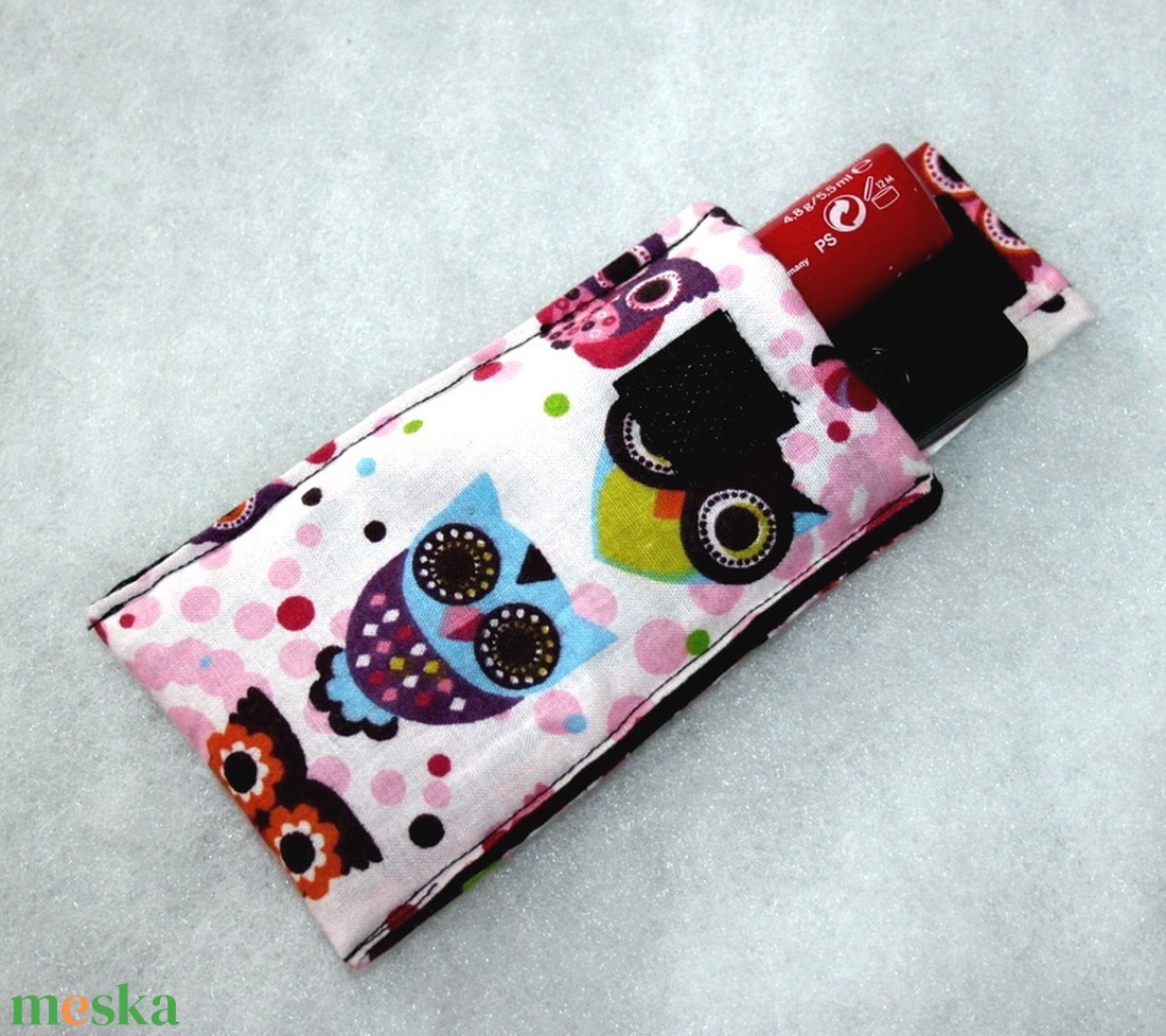 baglyos pendrive  tartó - táska & tok - ebook & tablet tok - Meska.hu