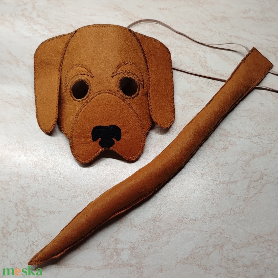 Vizsla kutyus álarc és farok filcből - ruha & divat - jelmez & álarc - álarc - Meska.hu Vizsla kutyus álarc és farok filcből - ruha & divat - jelmez & álarc - álarc - Meska.hu
