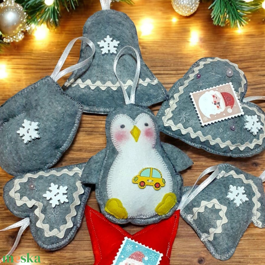 Ezüst szürke karácsonyfadísz csomag - karácsony - karácsonyi lakásdekoráció - karácsonyfadíszek - Meska.hu Ezüst szürke karácsonyfadísz csomag - karácsony - karácsonyi lakásdekoráció - karácsonyfadíszek - Meska.hu