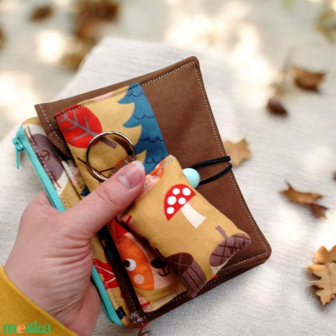 4 részes szett kincseknek - otthon & életmód - papír, írószer - tolltartó & ceruzatekercs - Meska.hu