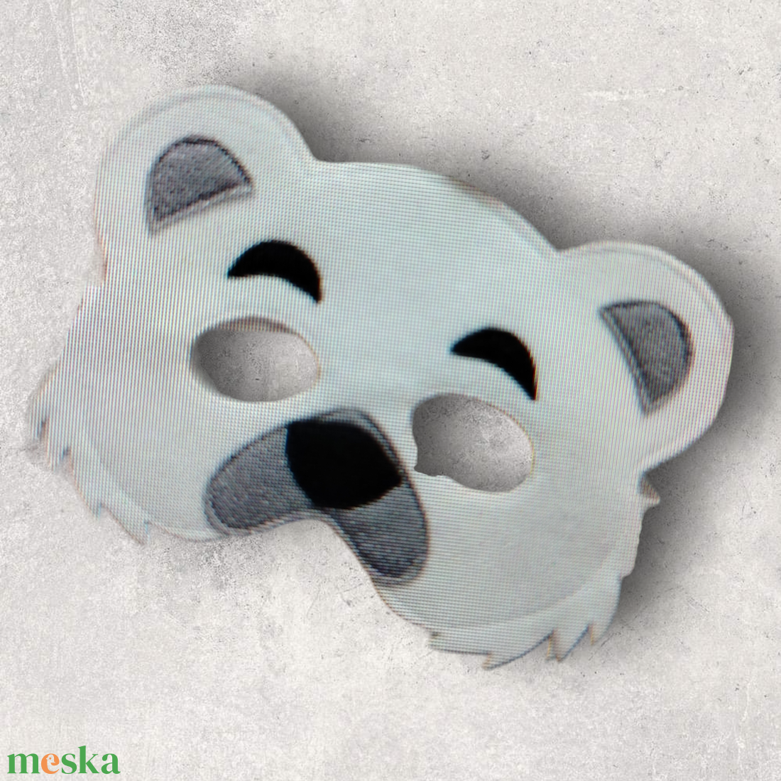 Jegesmedve álarc - ruha & divat - jelmez & álarc - jelmez - Meska.hu