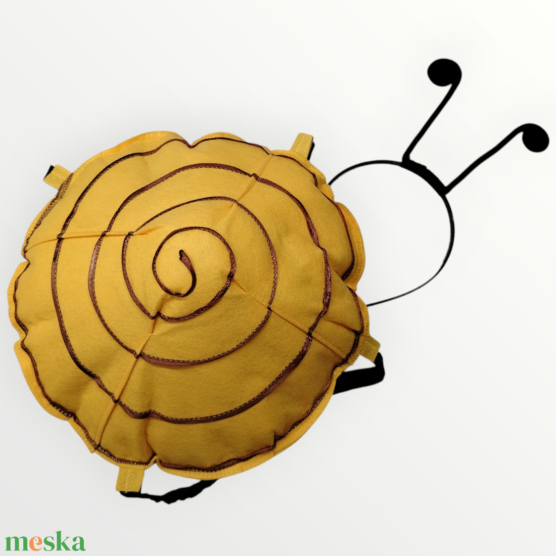 Csúcsos Csiga  jelmez filcből és csáp - ruha & divat - jelmez & álarc - jelmez - Meska.hu