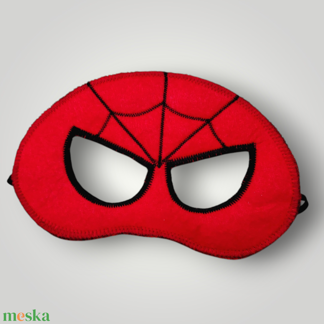 Pókember álarc filcből - ruha & divat - jelmez & álarc - álarc - Meska.hu