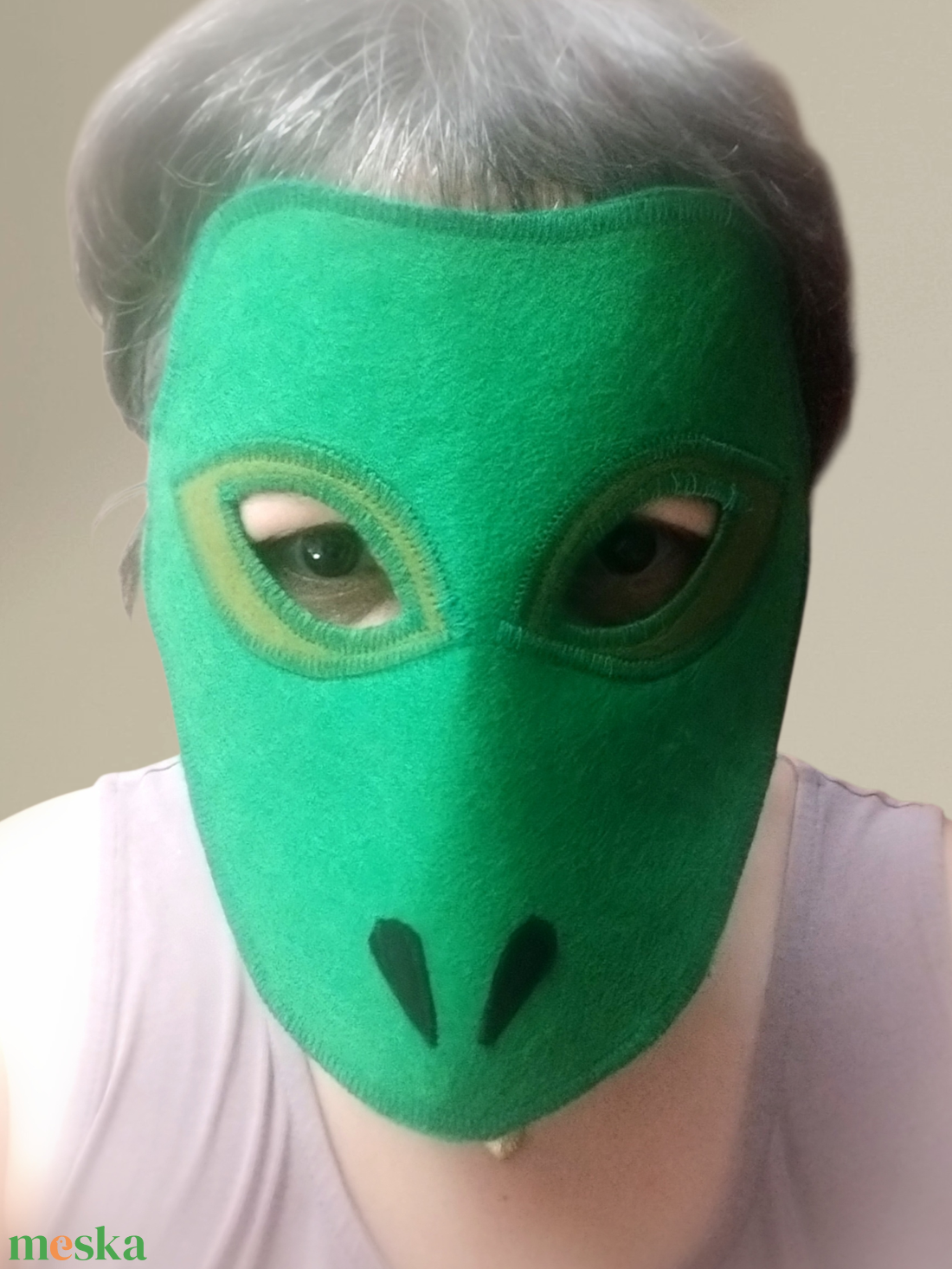 Dínó álarc - ruha & divat - jelmez & álarc - jelmez - Meska.hu