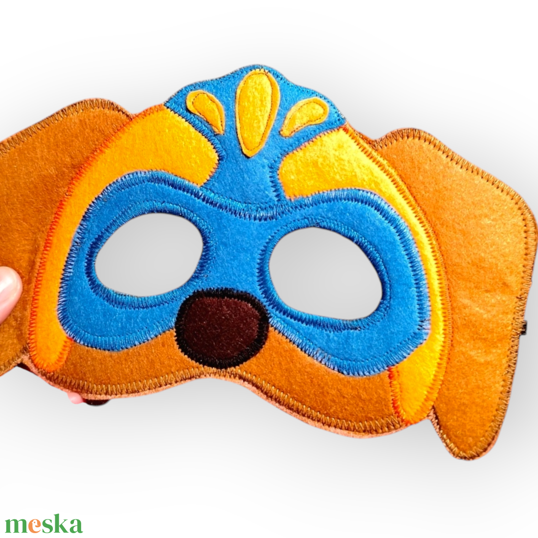 Szuper kutyus álarc megrendelésre - ruha & divat - jelmez & álarc - álarc - Meska.hu