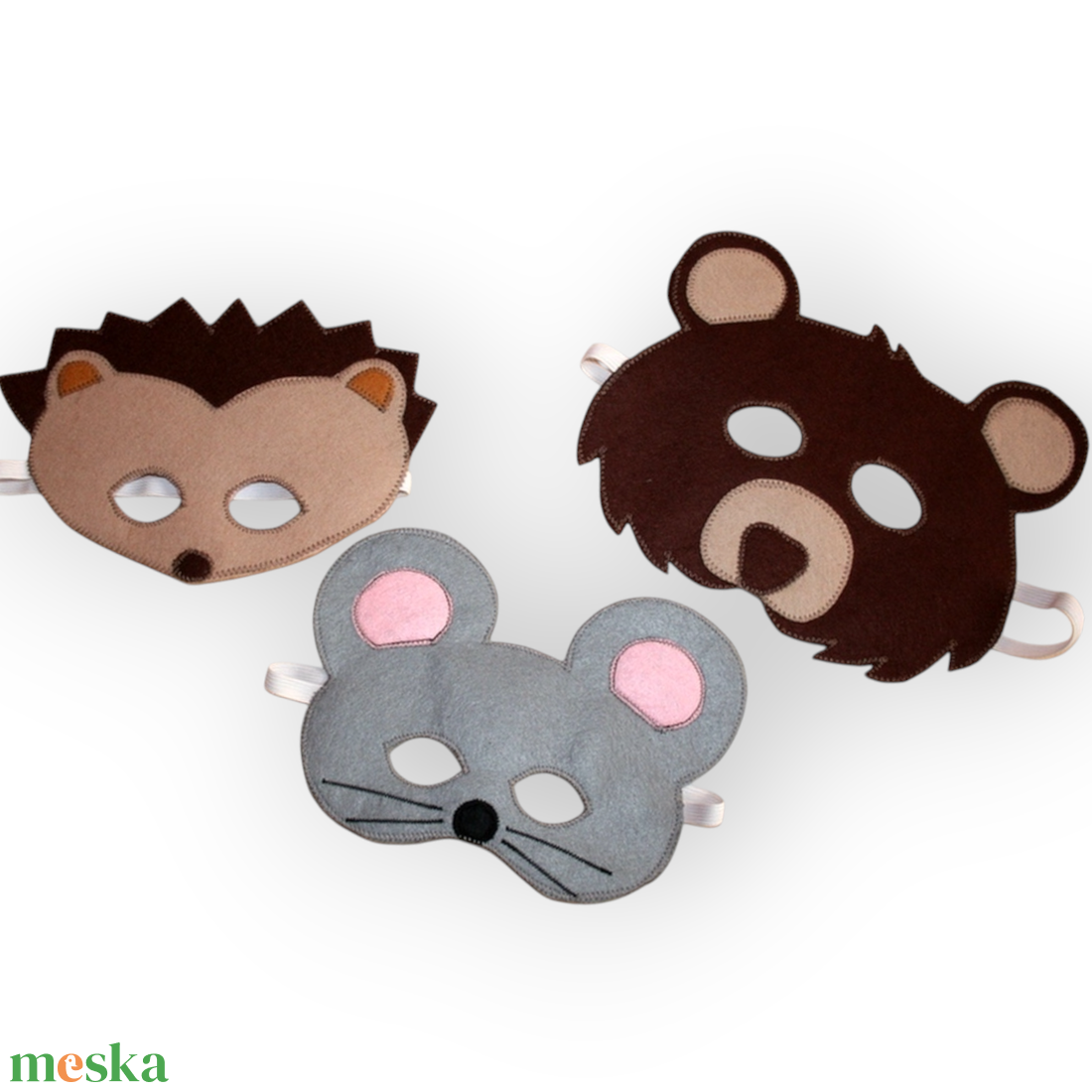 Fekete Batman superhős álarc filcből kisfiúknak - ruha & divat - jelmez & álarc - álarc - Meska.hu