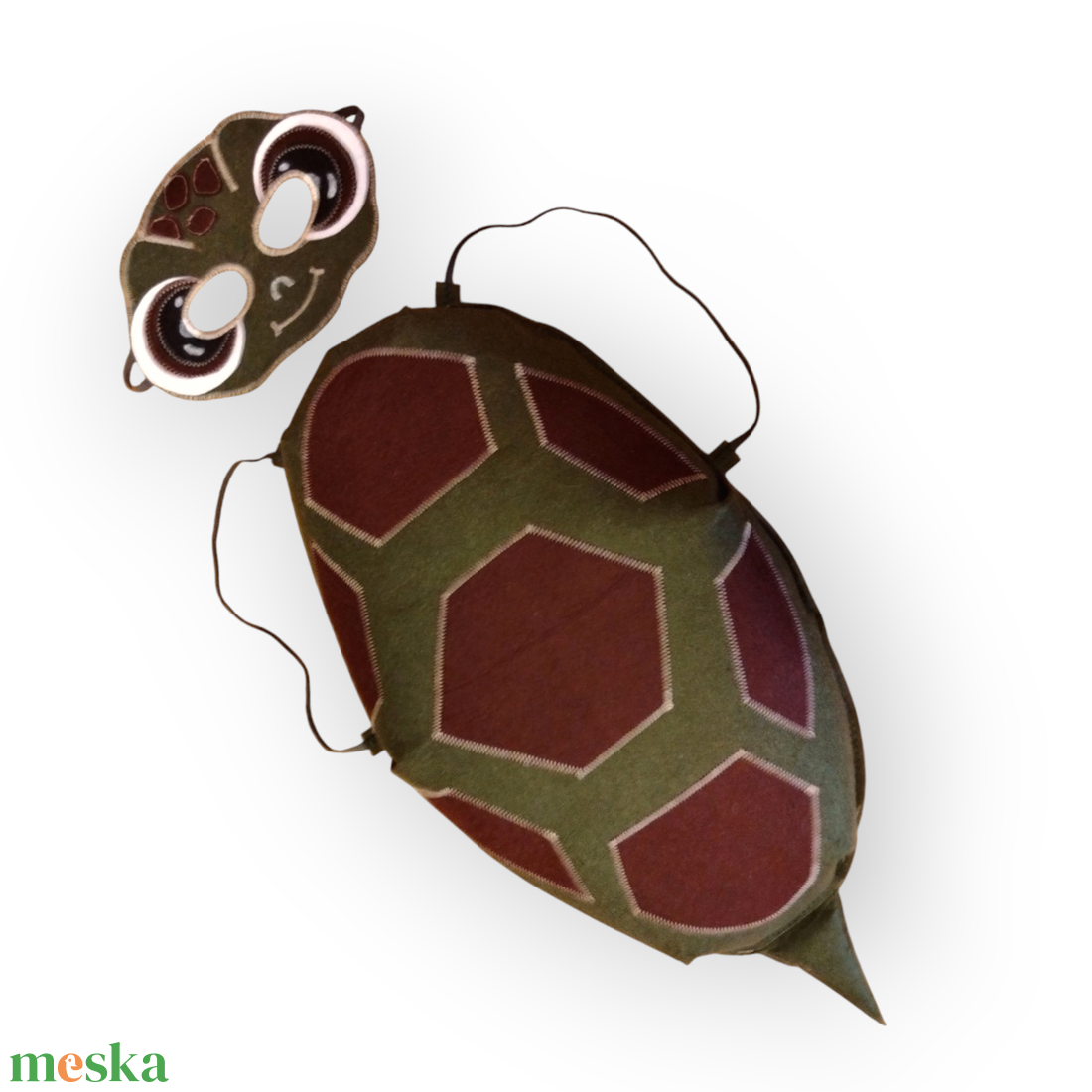 Teknős páncél és álarc - ruha & divat - jelmez & álarc - jelmez - Meska.hu