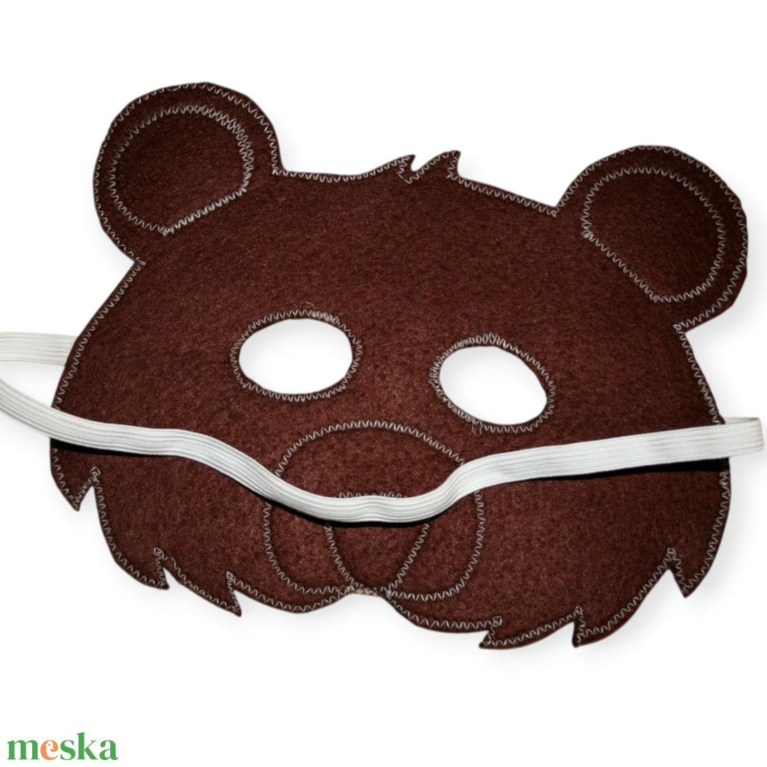 mackó álarc Filcből - ruha & divat - jelmez & álarc - álarc - Meska.hu