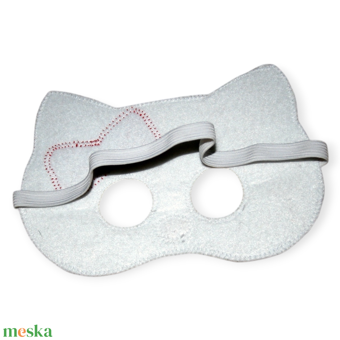 Helo Kittty  álarc filcből - ruha & divat - jelmez & álarc - álarc - Meska.hu