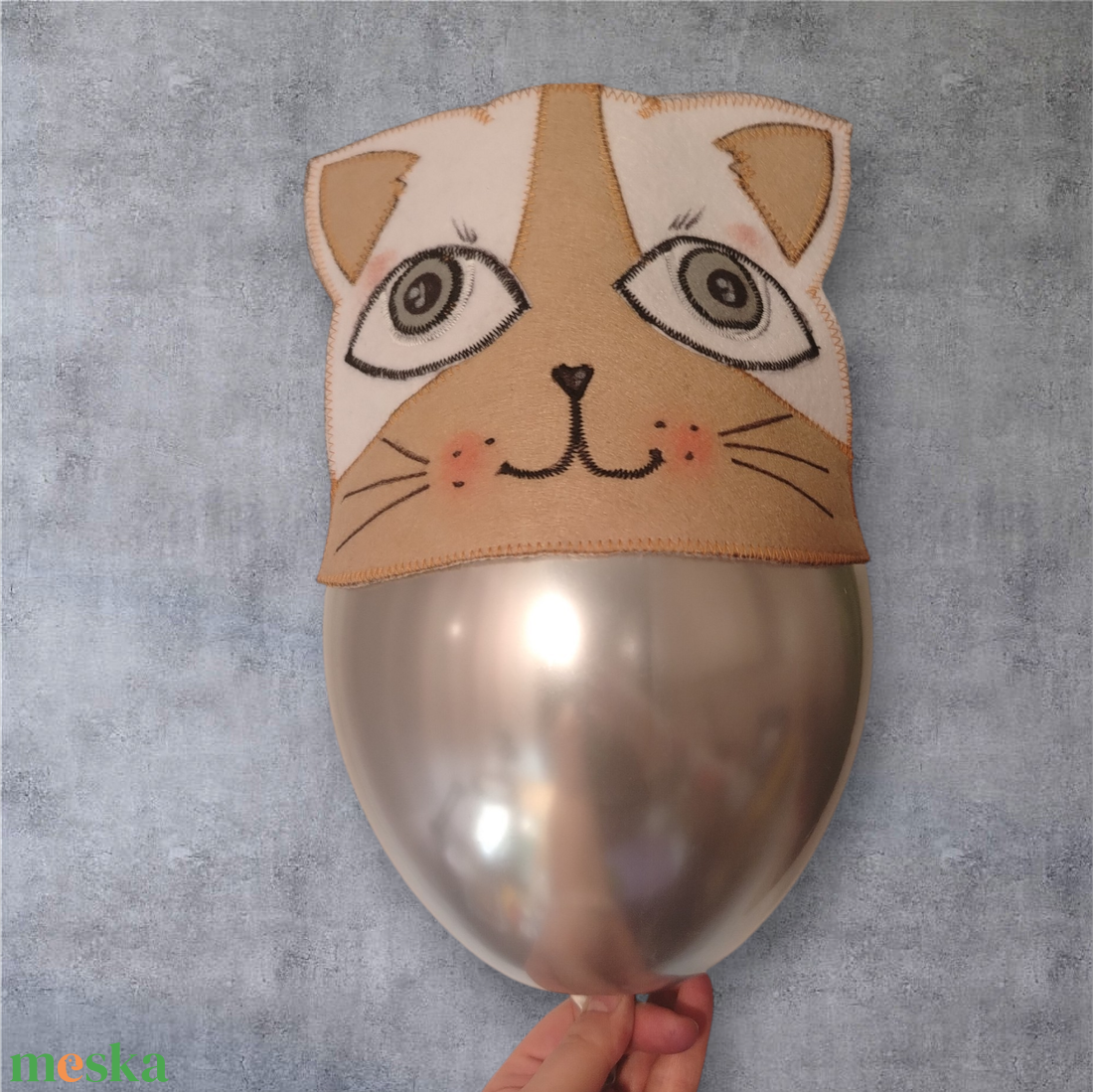 Dínó és cica fejpánt - ruha & divat - jelmez & álarc - jelmez - Meska.hu