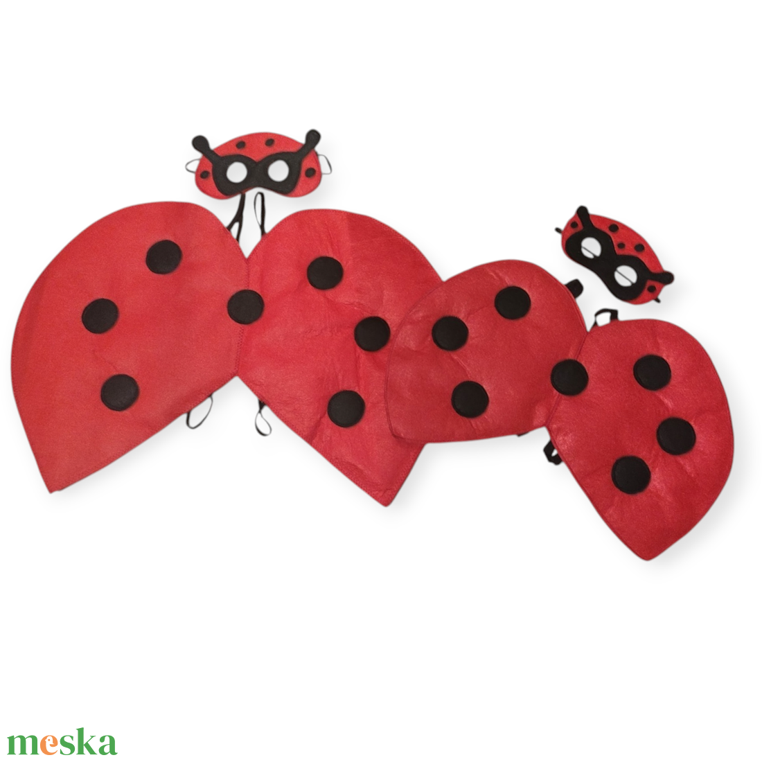 Anya-lánya Katicaszárny és álarc - ruha & divat - jelmez & álarc - jelmez - Meska.hu