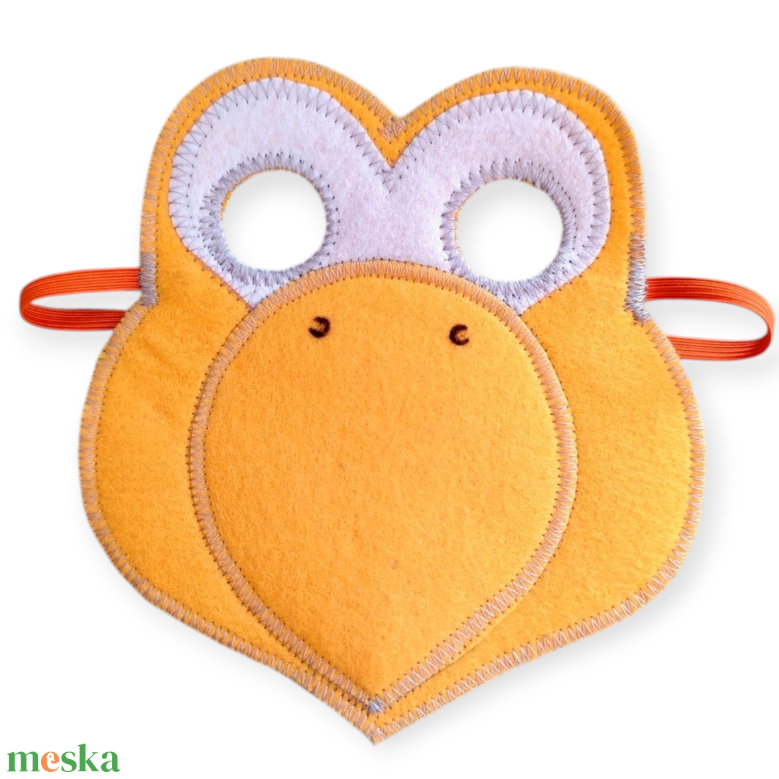  teknős álarc filcből - ruha & divat - jelmez & álarc - álarc - Meska.hu