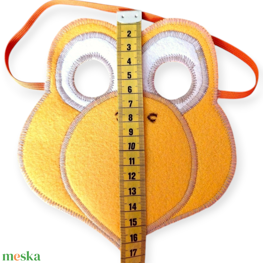  teknős álarc filcből - ruha & divat - jelmez & álarc - álarc - Meska.hu