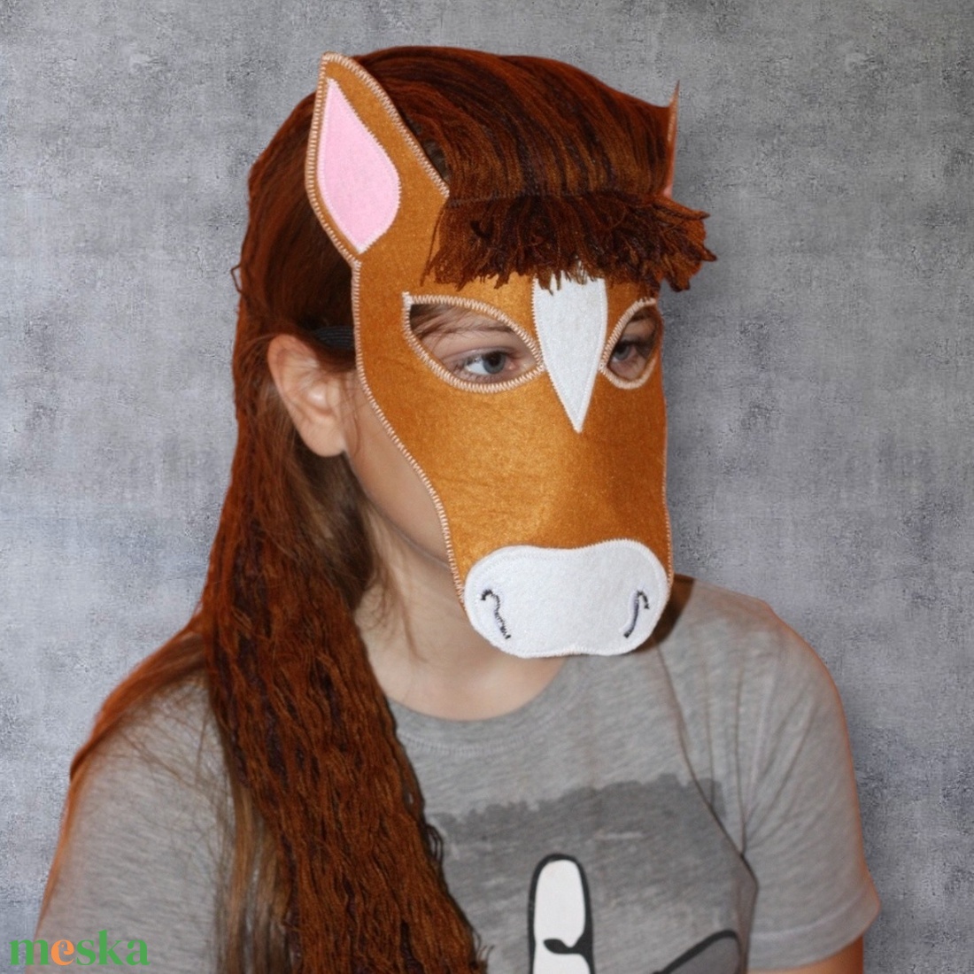 Jégpóni szett  filcből - ruha & divat - jelmez & álarc - jelmez - Meska.hu