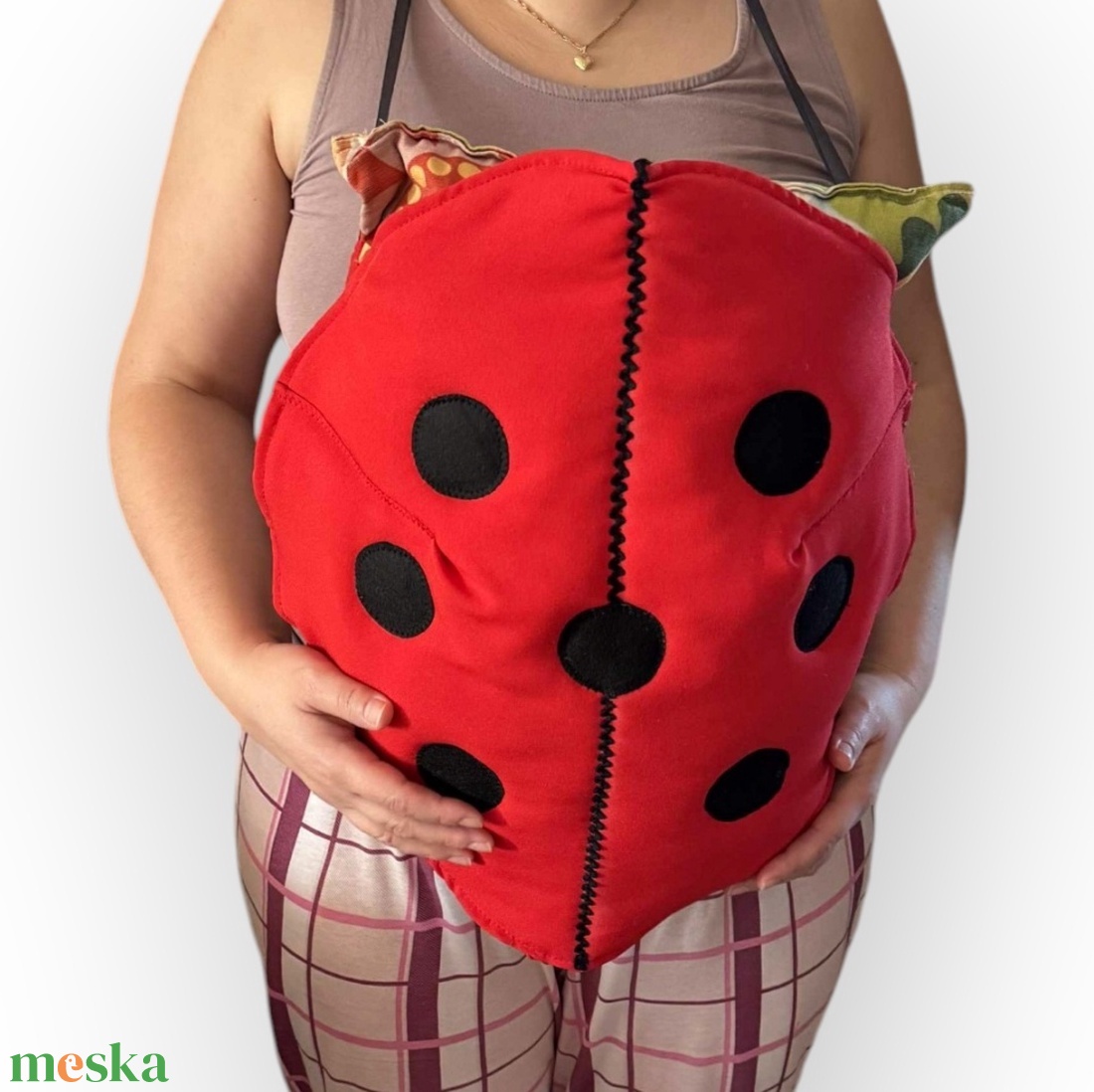 Felnőtt méretű Katica  babahordozóra - ruha & divat - jelmez & álarc - jelmez - Meska.hu