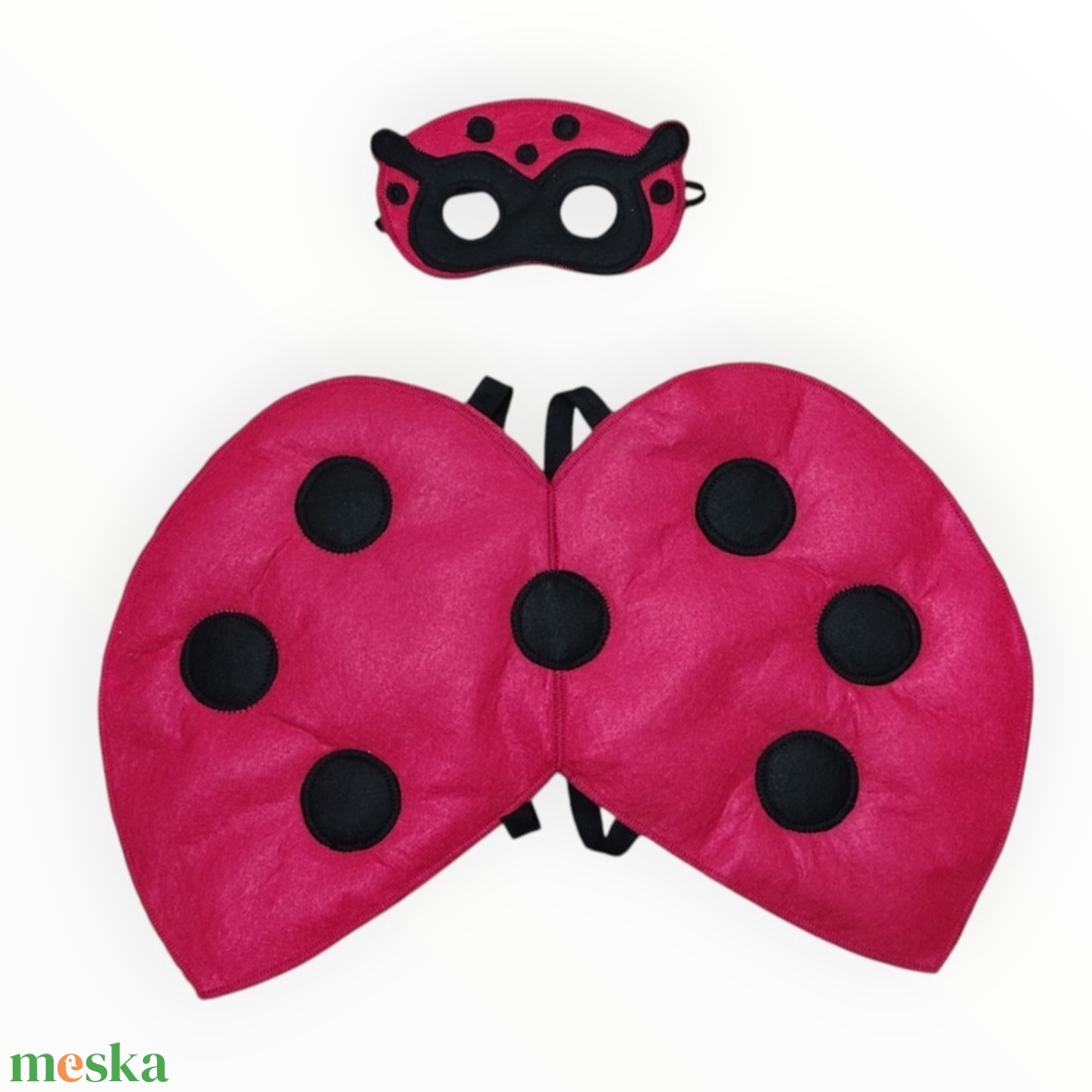 Katica álarc+szárny - ruha & divat - jelmez & álarc - jelmez - Meska.hu