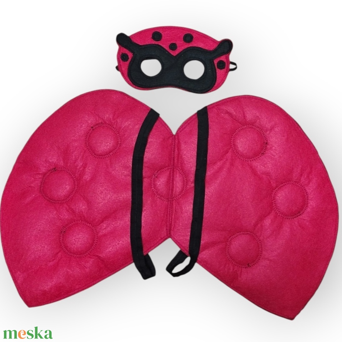 Katica álarc+szárny - ruha & divat - jelmez & álarc - jelmez - Meska.hu