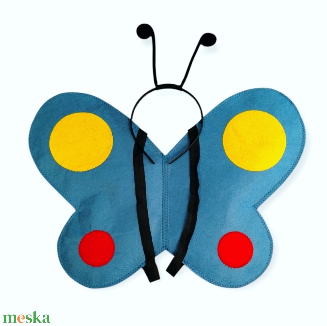 2évesre való Lepkelány szárny  és csáp jelmez - ruha & divat - jelmez & álarc - jelmez - Meska.hu